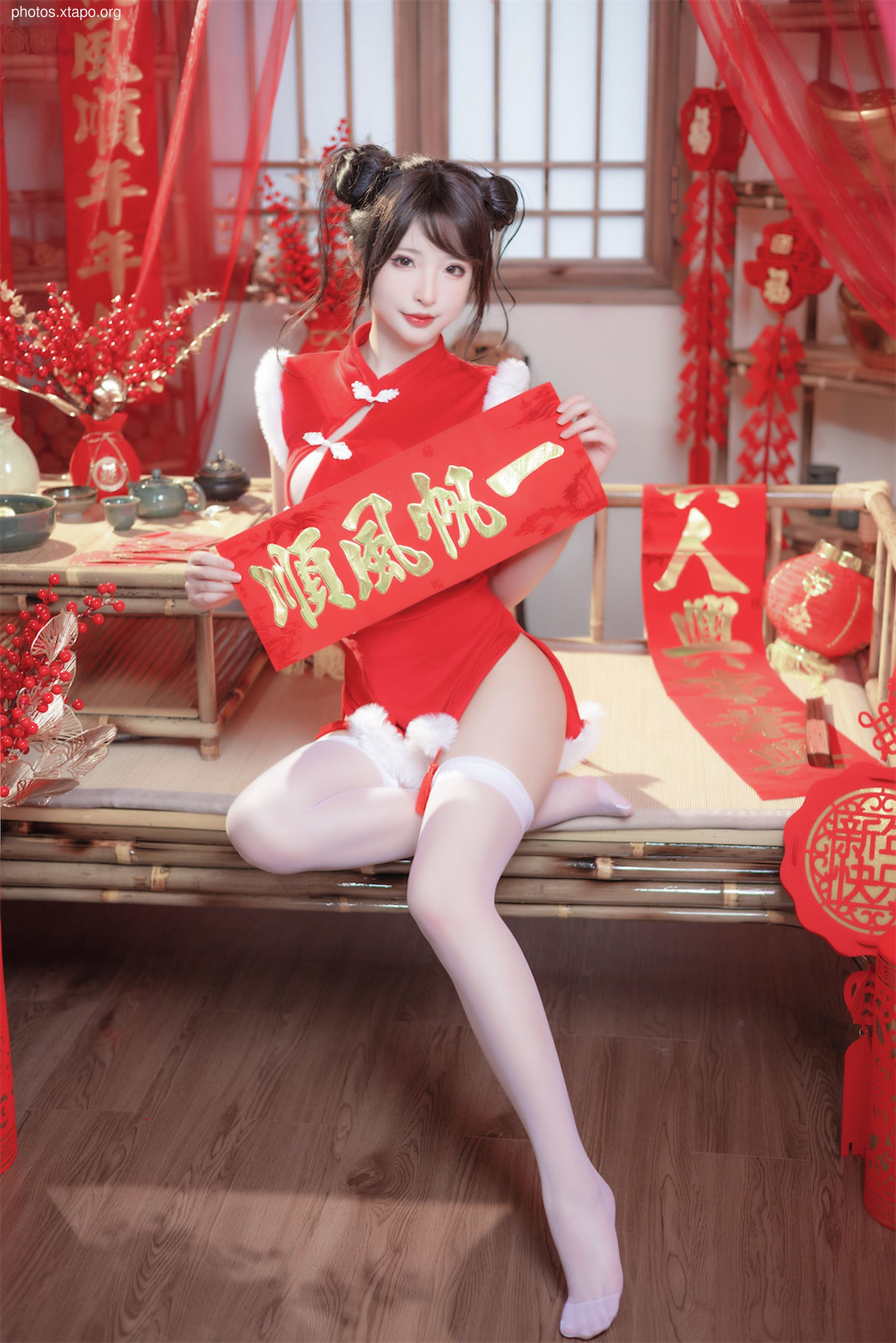 Shimizuya 2023 New Year Cheongsam 77P-770MB