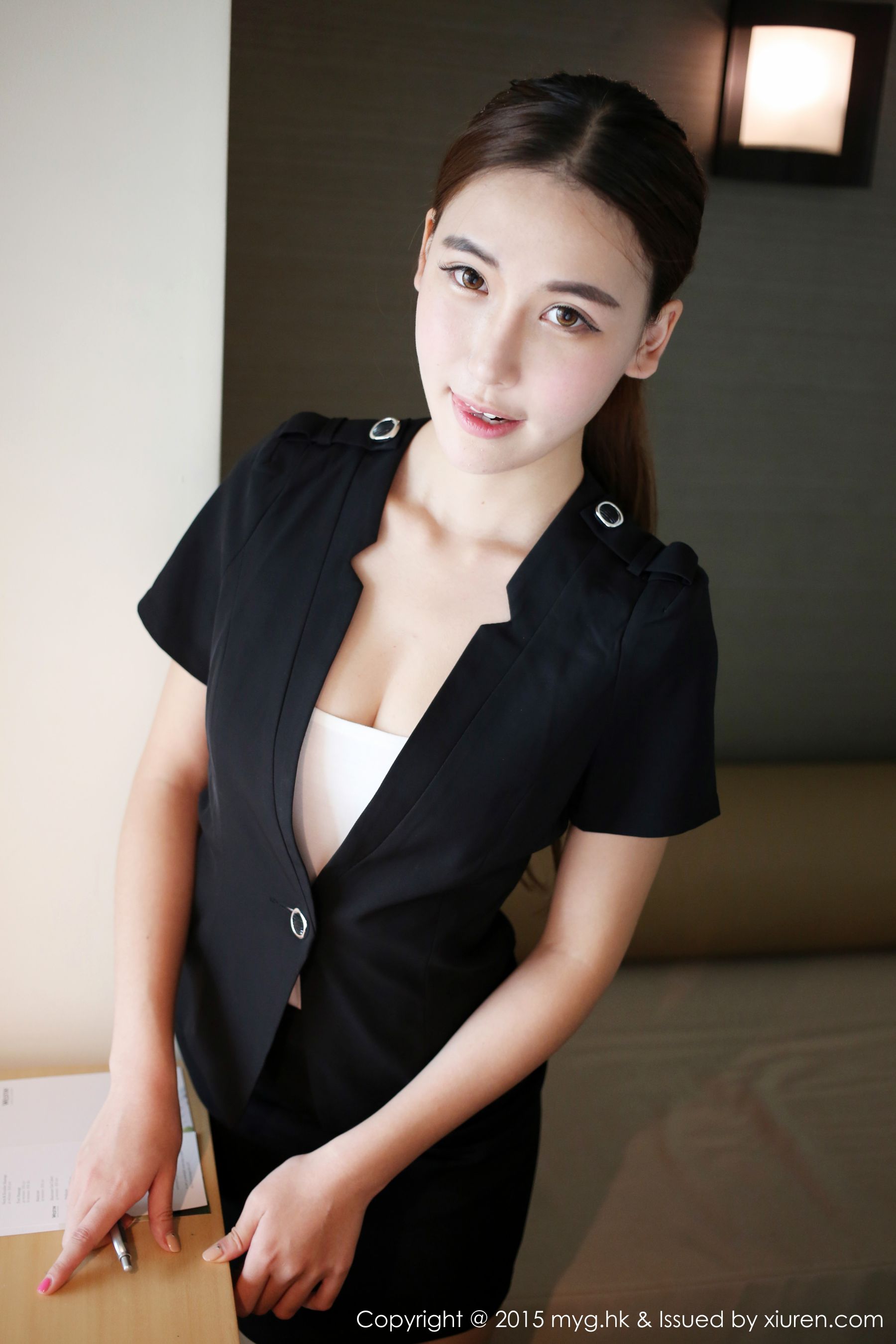 Xiong Yan BOBO Teacher's Uniform Temptation Miyuan Pavilion Mygirl VOL.161