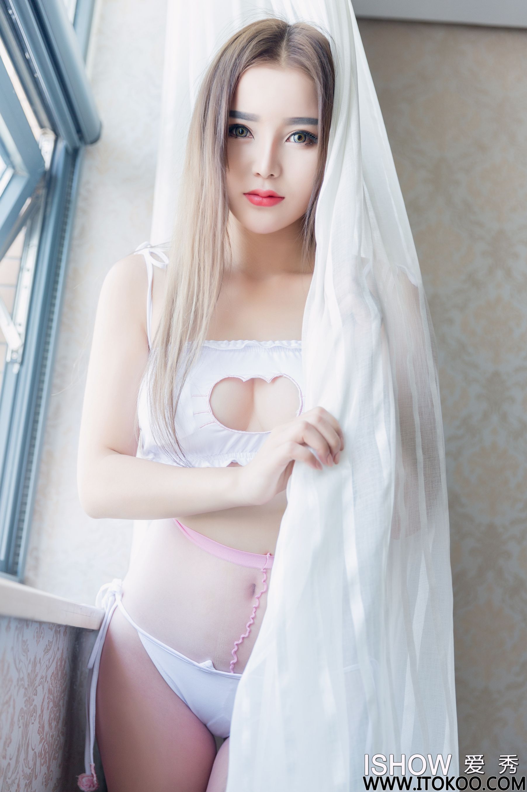 Sweet Sweett Pink Stockings Sexy Temptation ISHOW Love Show No.076