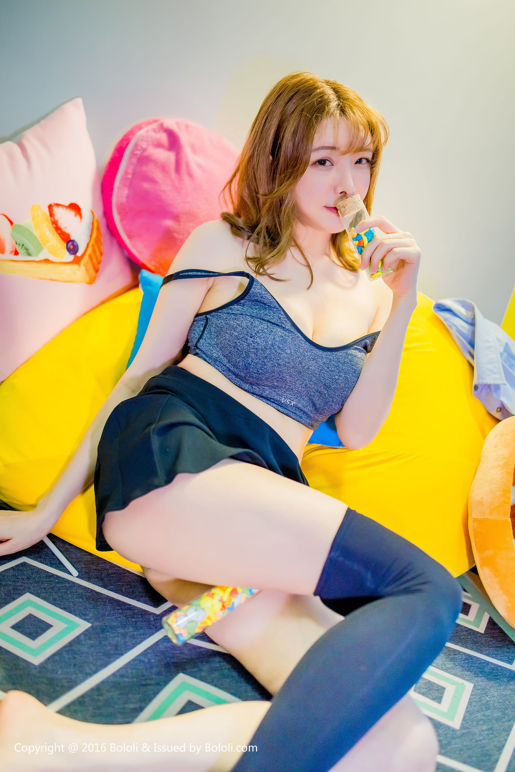 Xia Xiaoqiu Qiuqiu Early Girl Youth Temptation Bololi Polo Society Bol.069