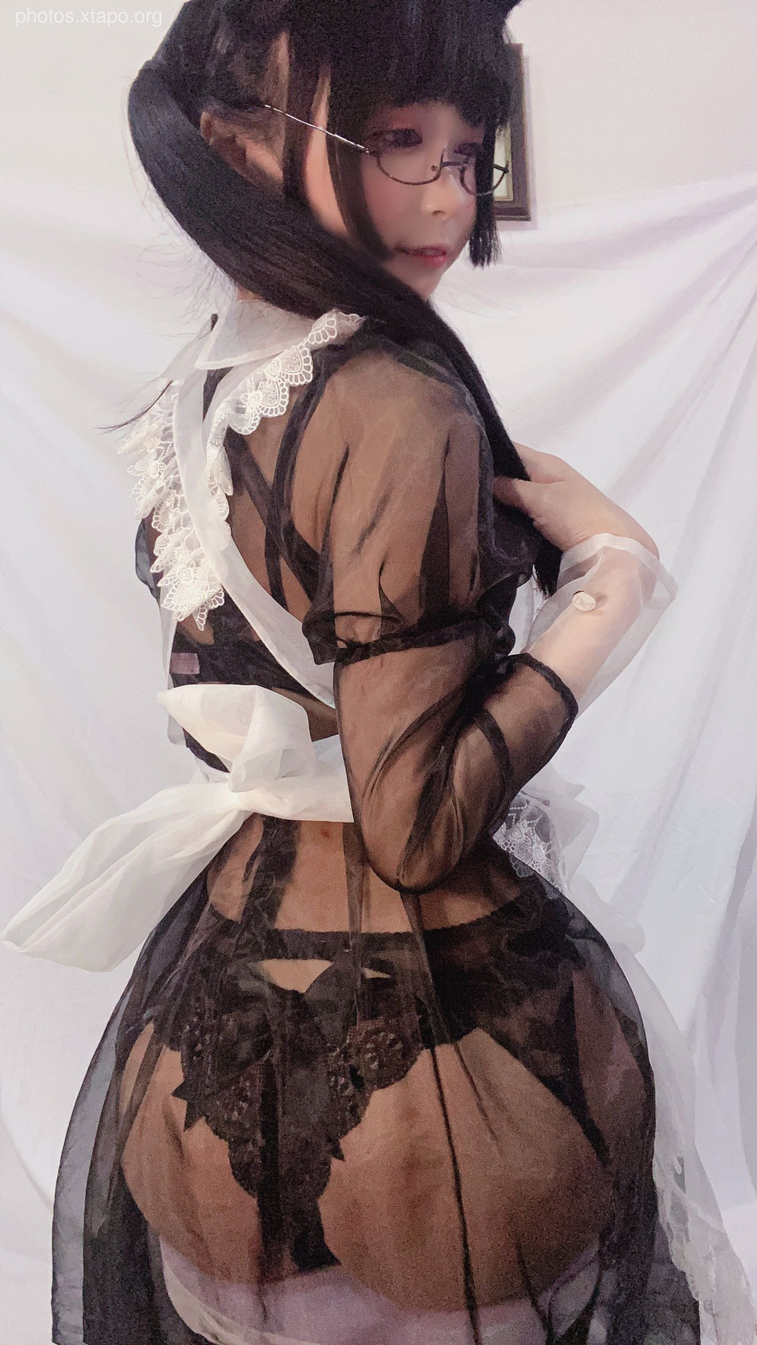 Jiajia is so difficult -transparent maid