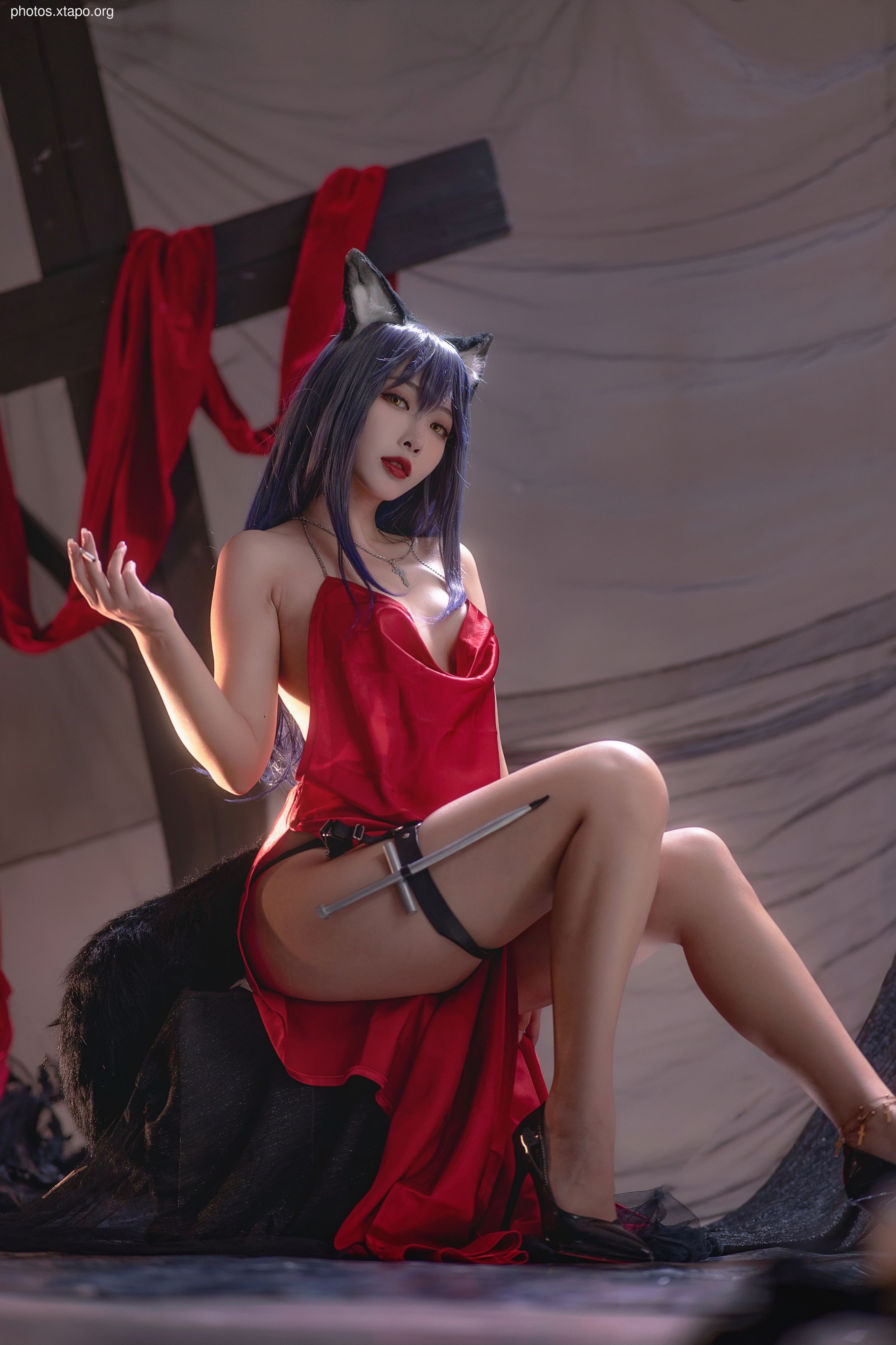 Miyamoto 德 Dexas fan dresses 23P-329MB