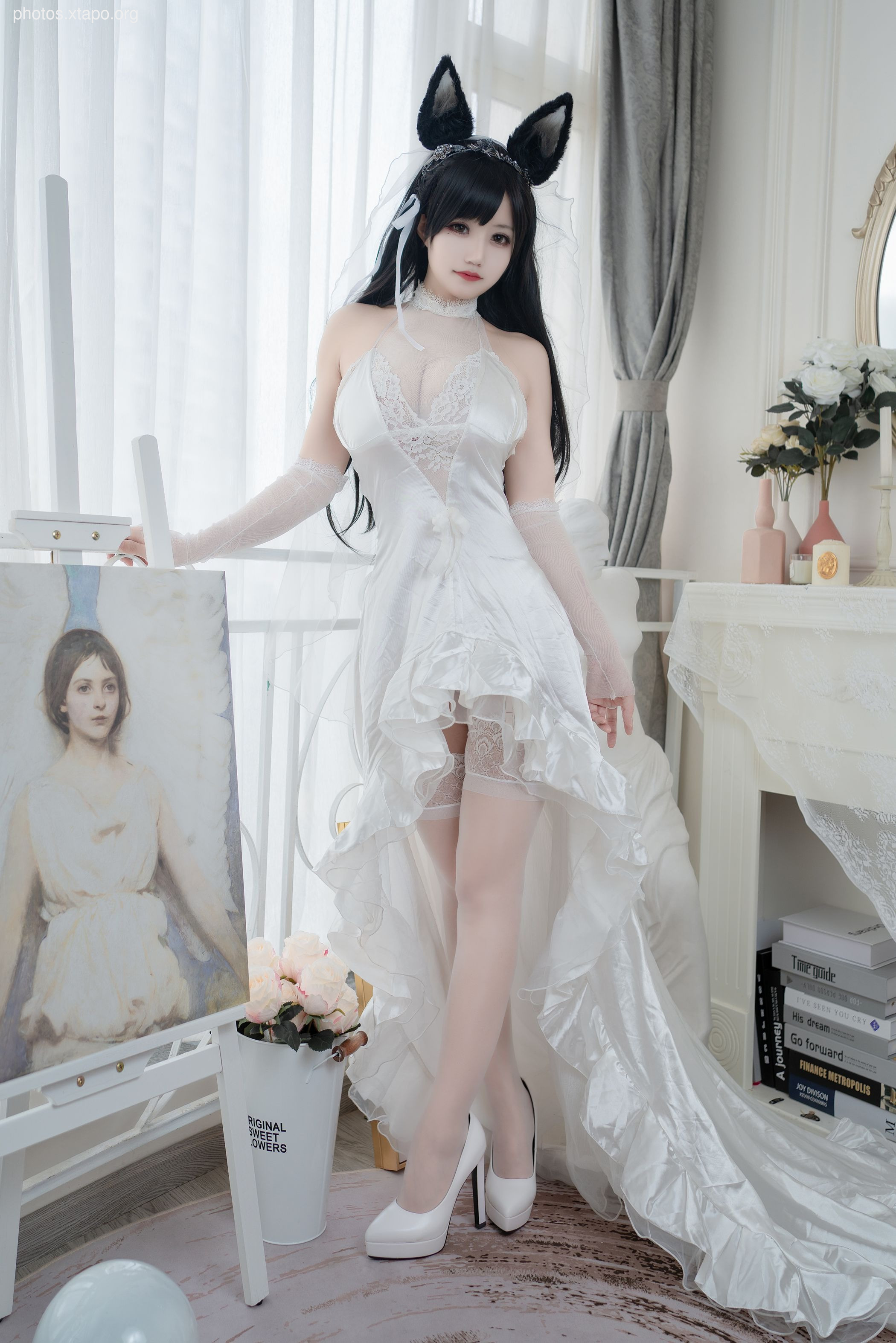 Kakura Chigai W NO.017 Atago Wedding Dress 20P-125MB