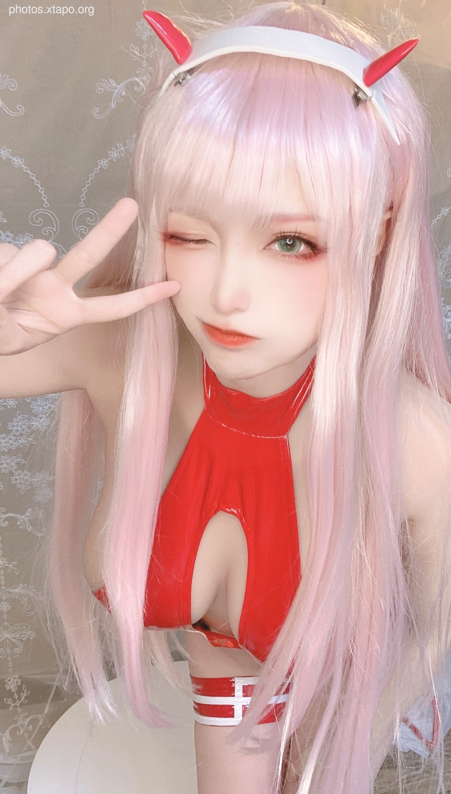 Cheese block -02 Selfie three sets of clothing