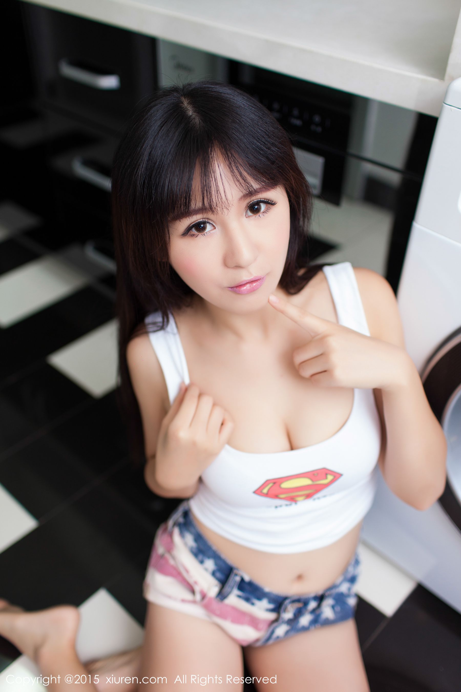 Tang Yuchen TYC Sailor School UniformHot Pants Series Xiuren Xiuren No.405