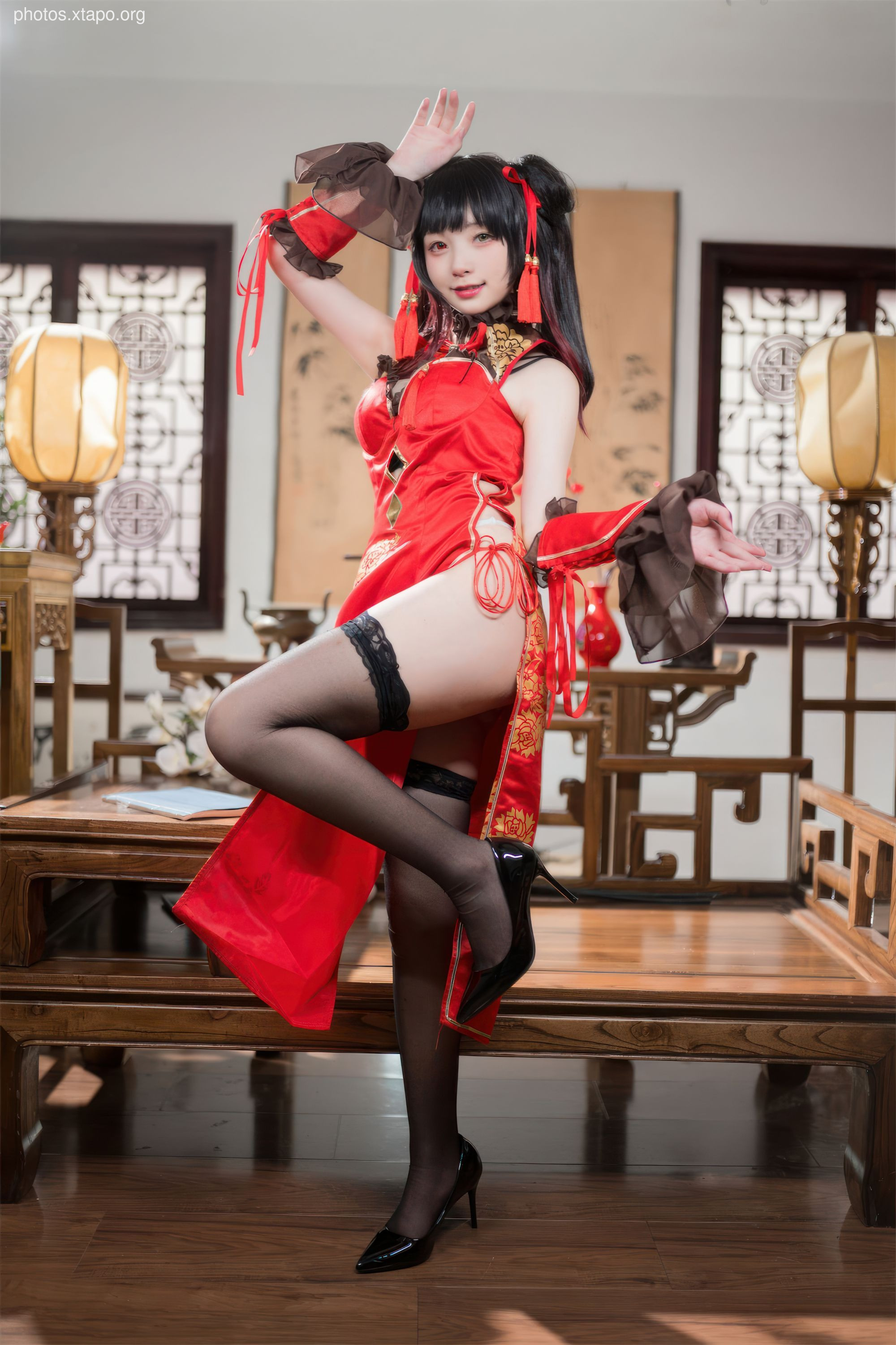 Flower Bell Tokisaki Kurumi Cheongsam 66P