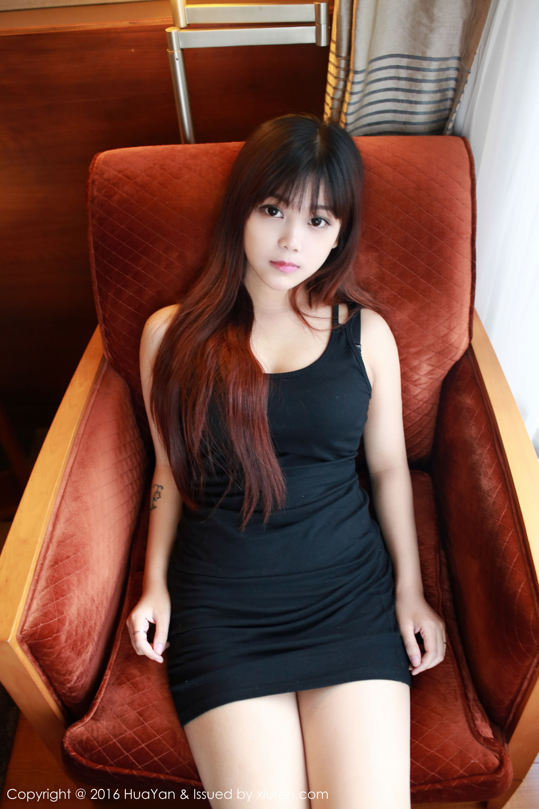 Model Xiaoyue Er's Green Little Girl, Little Fresh Series Hua Yan Huayan Vol.016