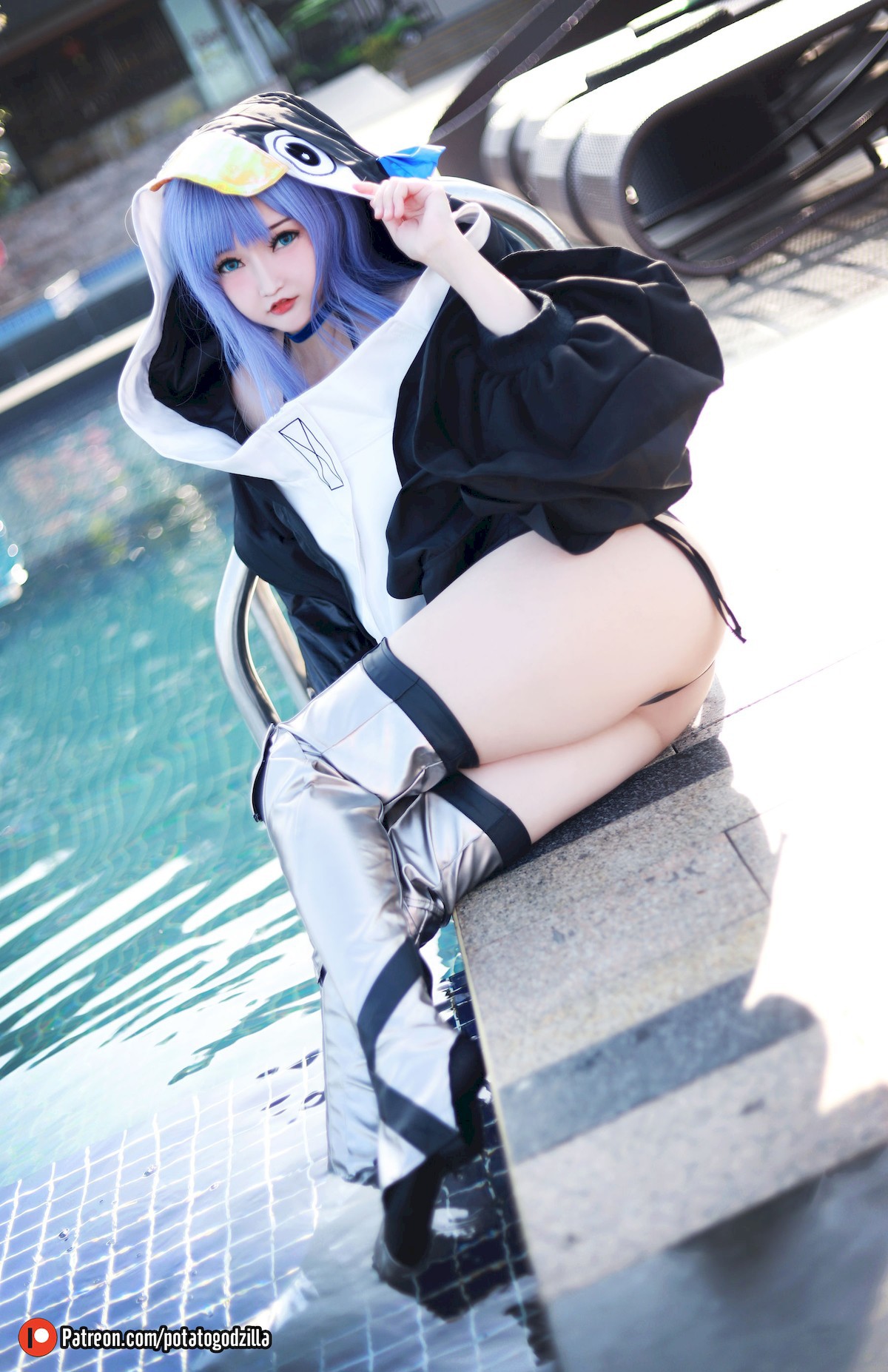 Potato Godzilla Cosplay Swimsuit Melt Lilith