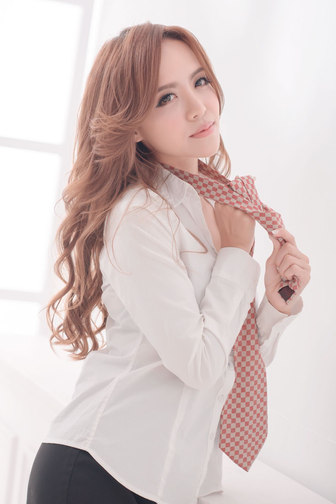 Network Beauty Model Kitty Teacher Teach You Tie tie special