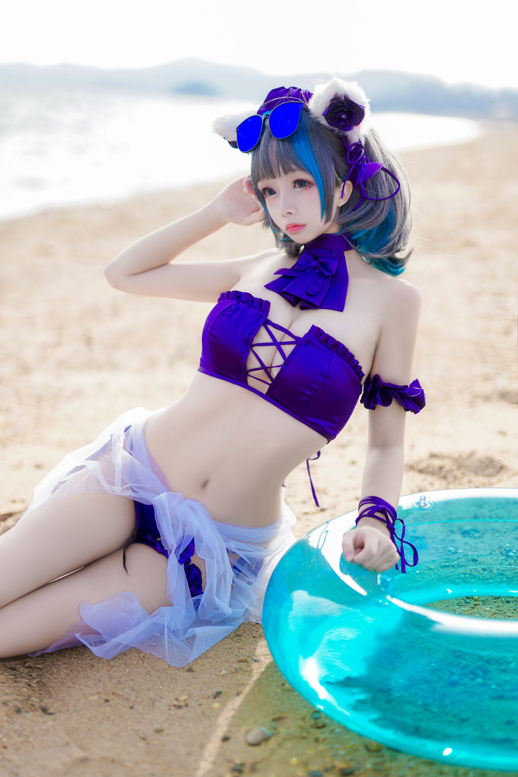 COS Welfare COSPLAY Renai Jiao -Chai County Cat Swimsuit