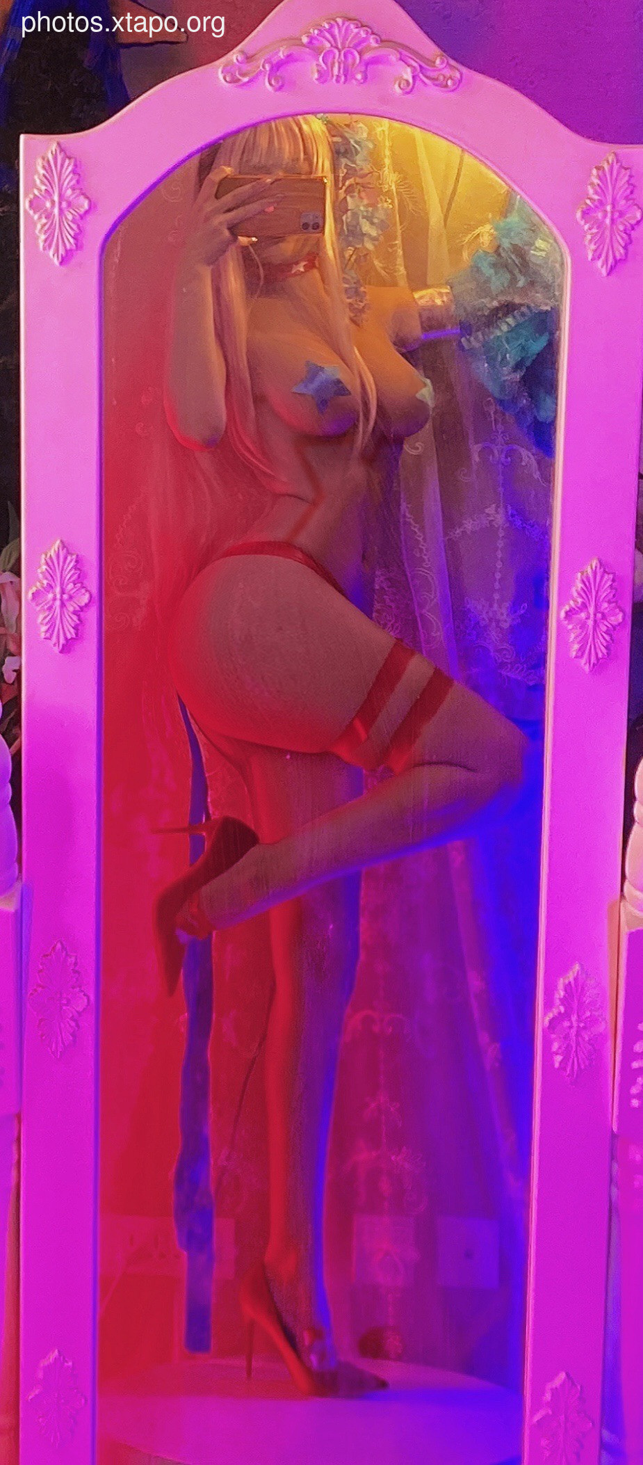 Cheese block -02 Selfie three sets of clothing