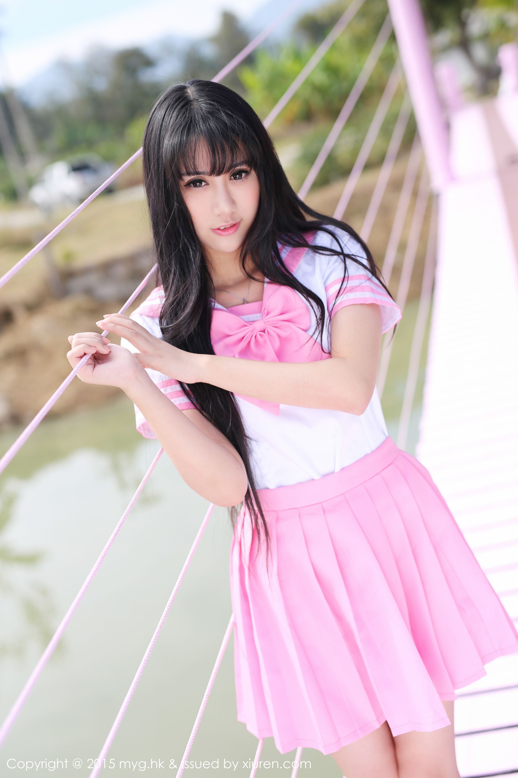 Yang Xiaoying's Pai County, Thailand school uniformhot pantsunderwear Meiyuan Pavilion Mygirl VOL.099