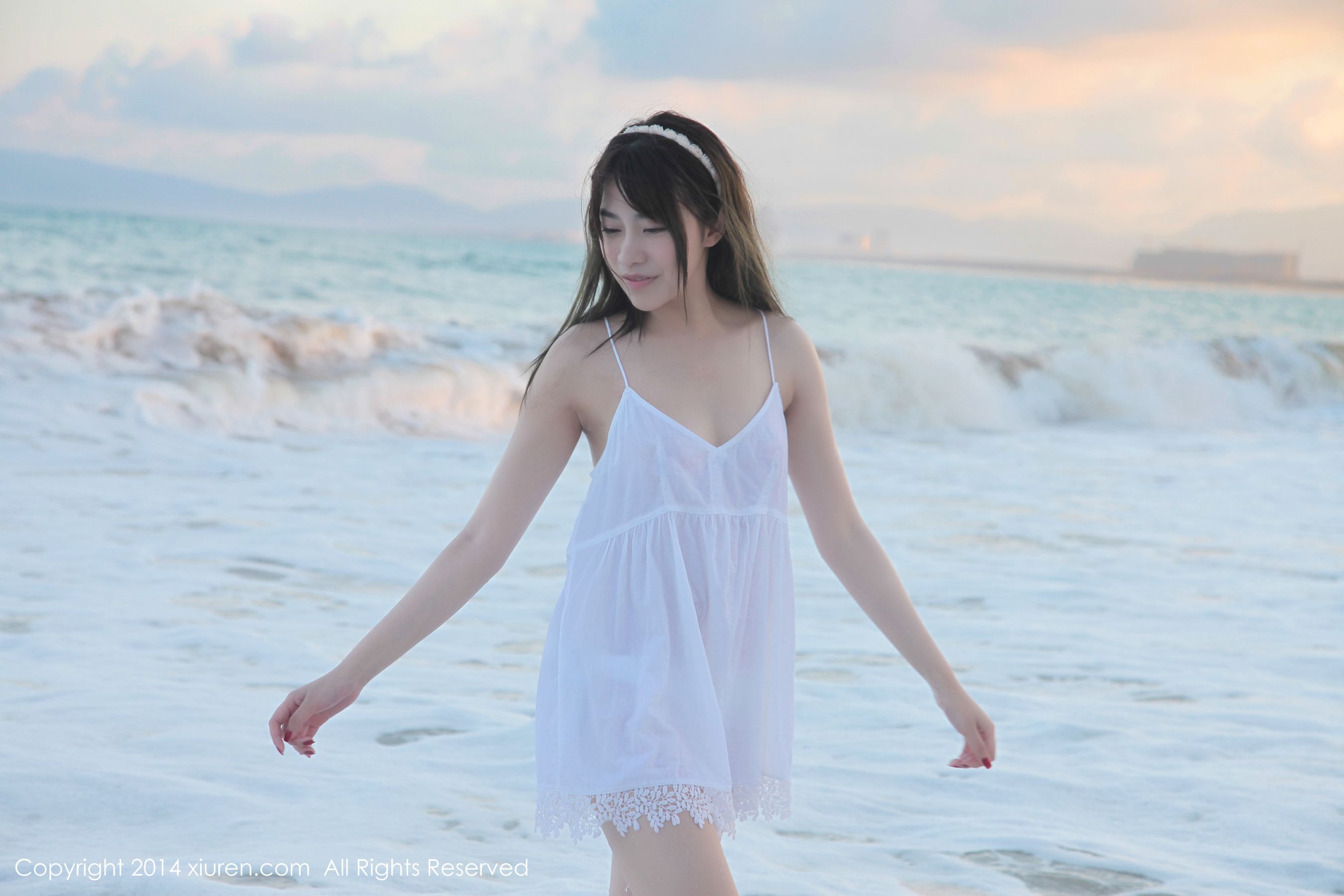 Promise Sabrina Small Fresh Series by the Sea Xiuren Xiuren No.167