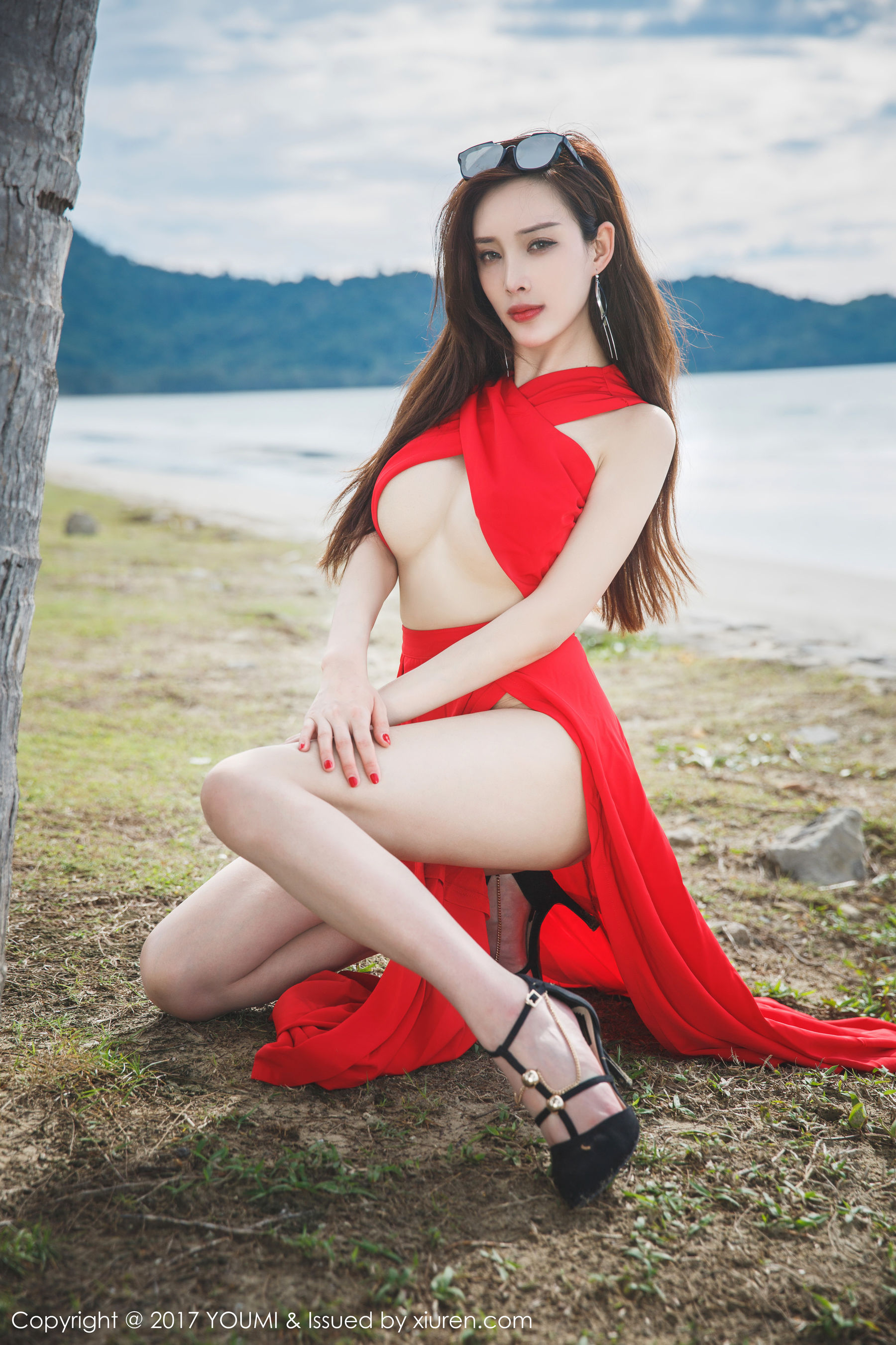 Tu Fei Yuan Dwarf Poor Swimsuit Wet Body and Romantic Long Skirt Series You Mihui Youmi VOL.034