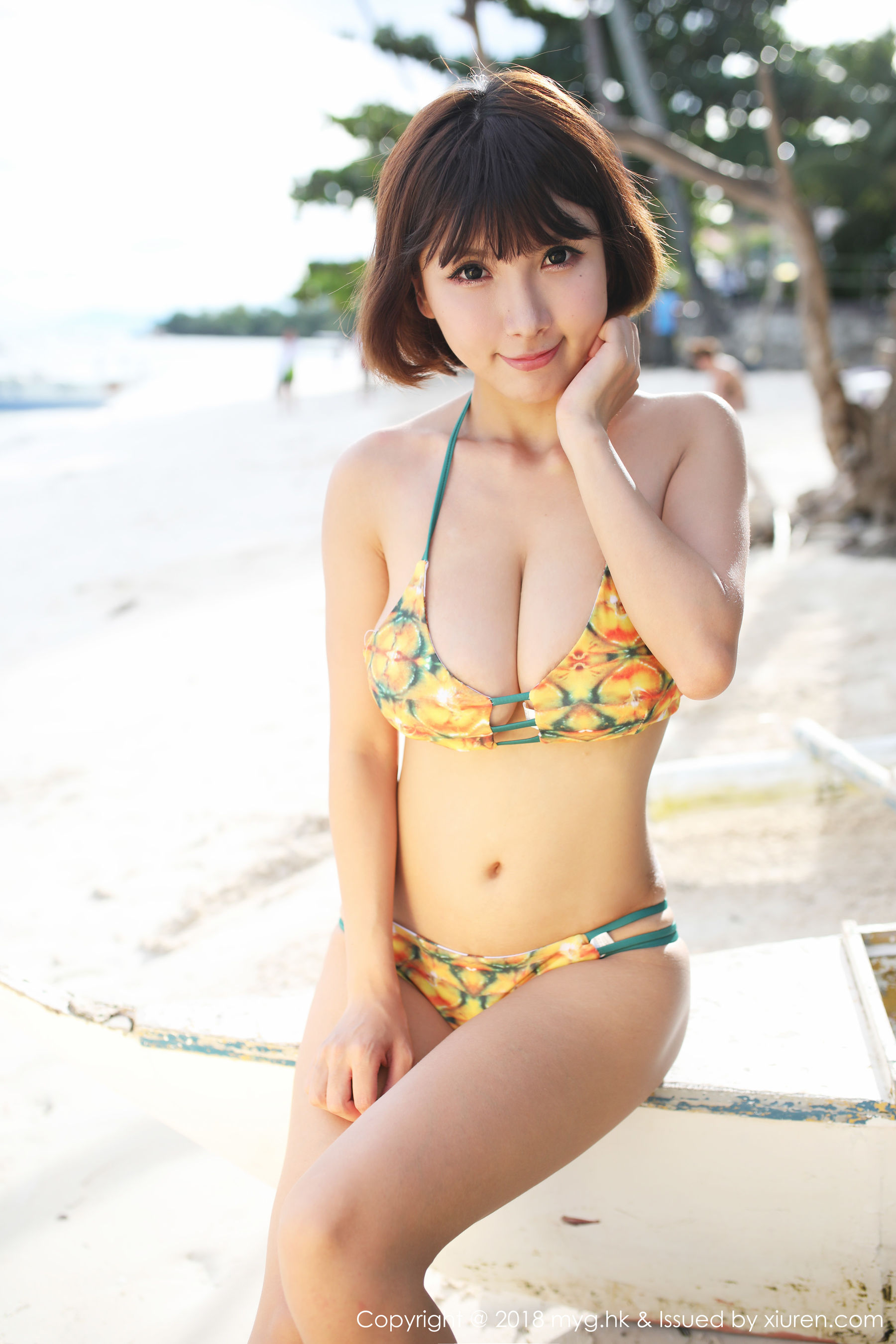 Xiao Qian Sunny The Seductive Charm of the Beach Mygirl Vol.283