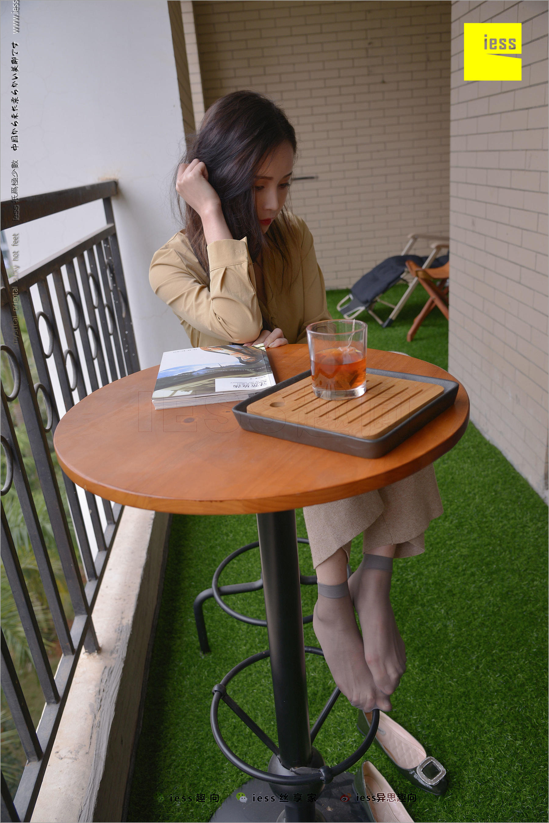 Xiaoyu's Little Feather, Ship socks, short silk and peace shoes streamlined version Different Thoughts to IESS Silk Foot Bento 218