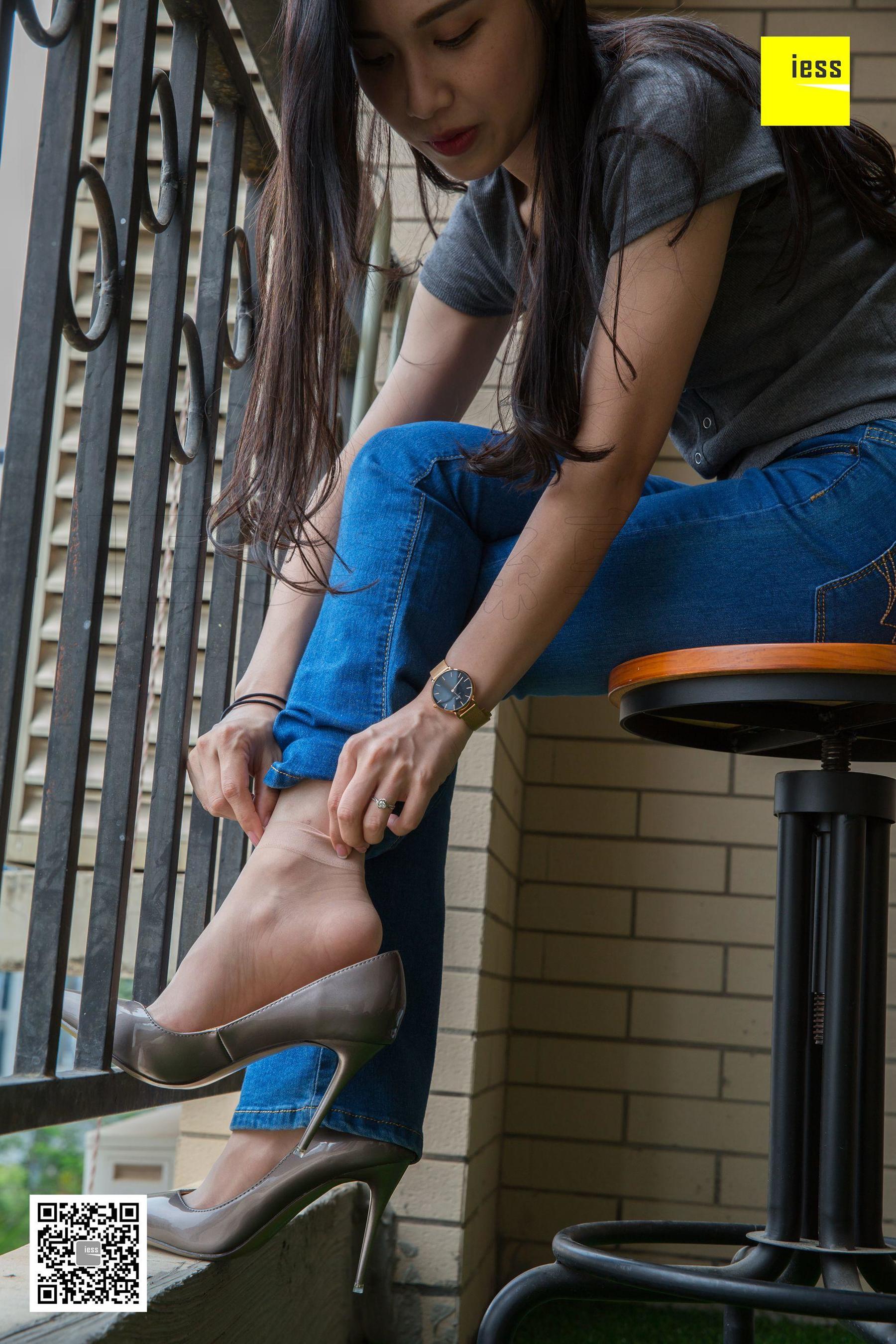 Spicy Mom Junjun The Bar Mom's Fan Toules Pants Short Silk Different Thoughts to IESS Silk House 236