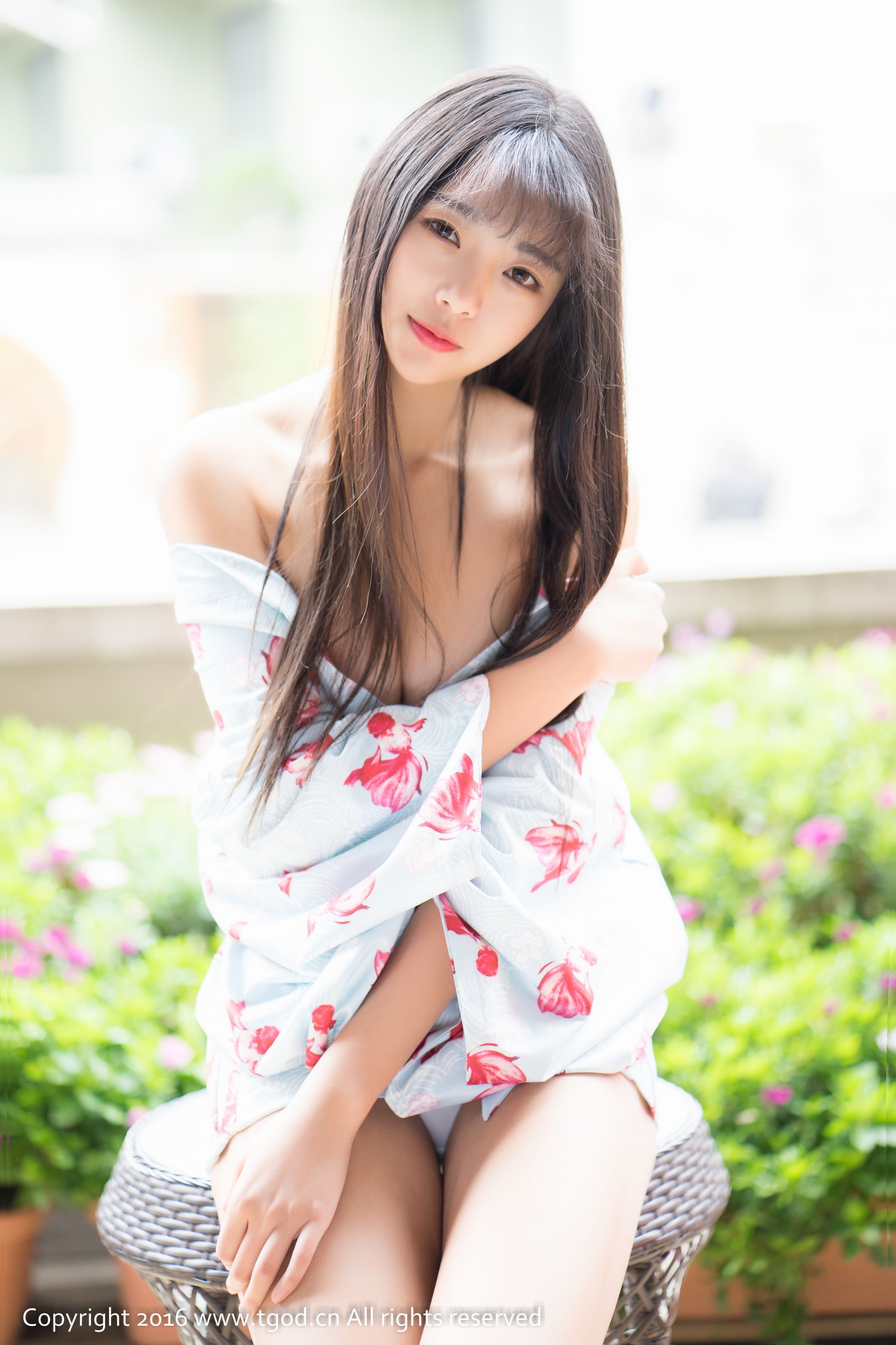 Coca -Cola Vicky Dali Travel fresh kimonosexy underwear push goddess/Youmihui