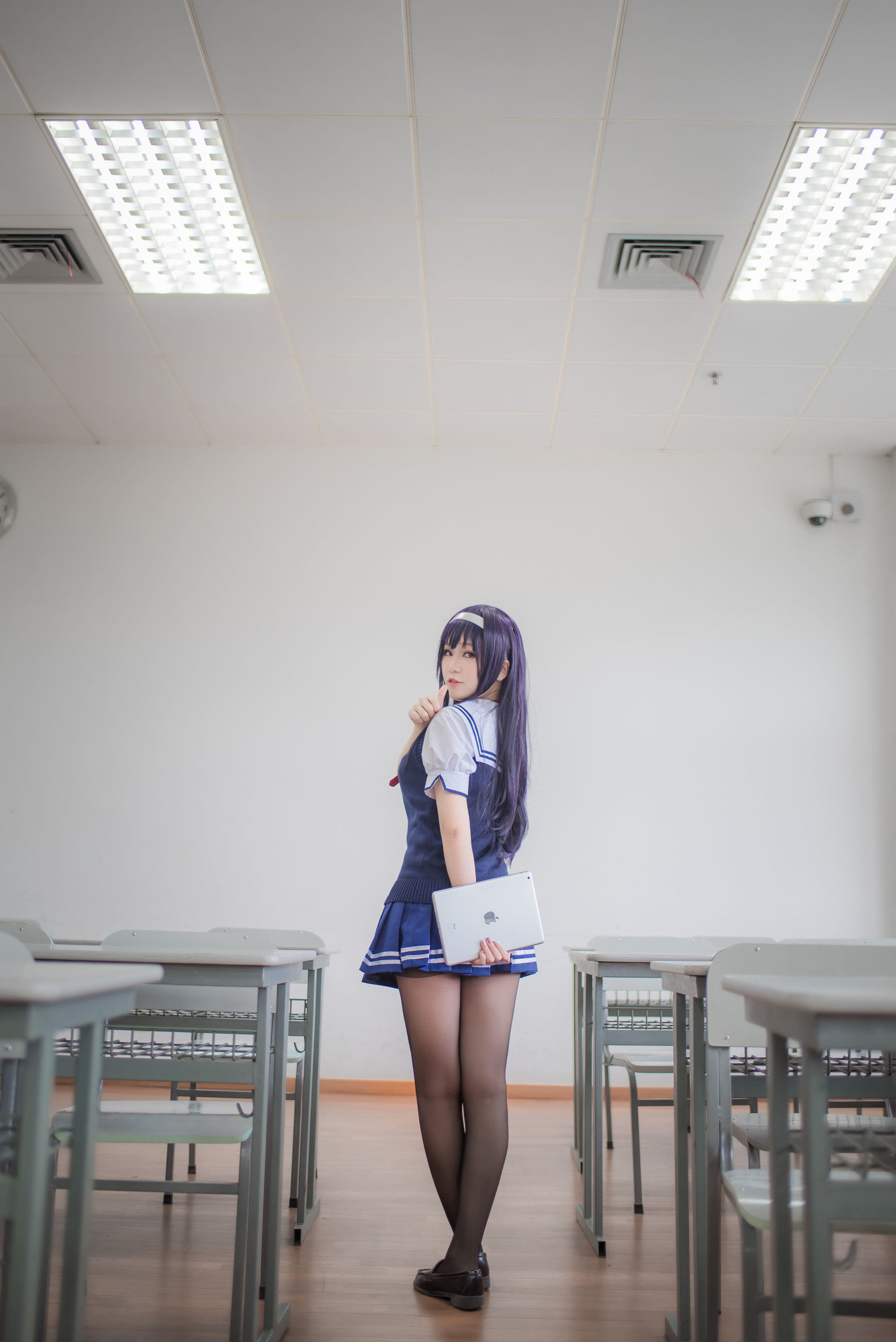 Loli cos Platinum Saki -School Uniform