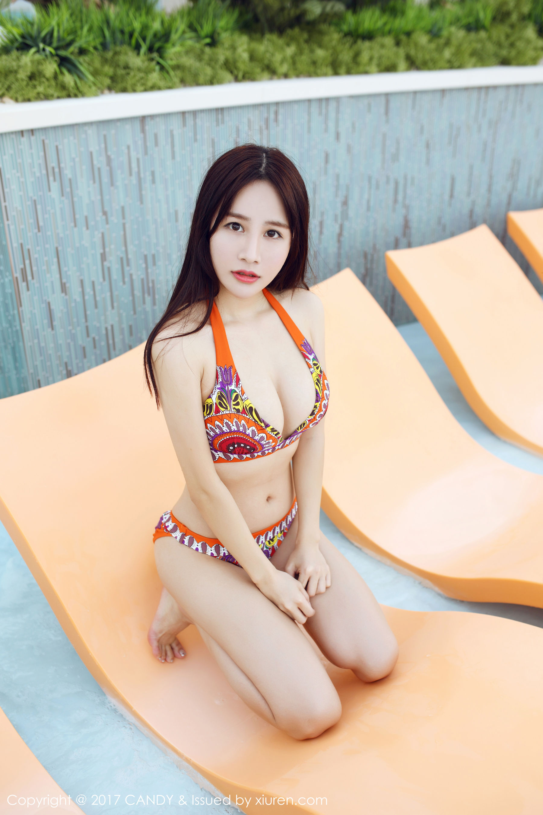 Beauty anchor@美 Ailin Swimming Pool Series Candy Vol.008