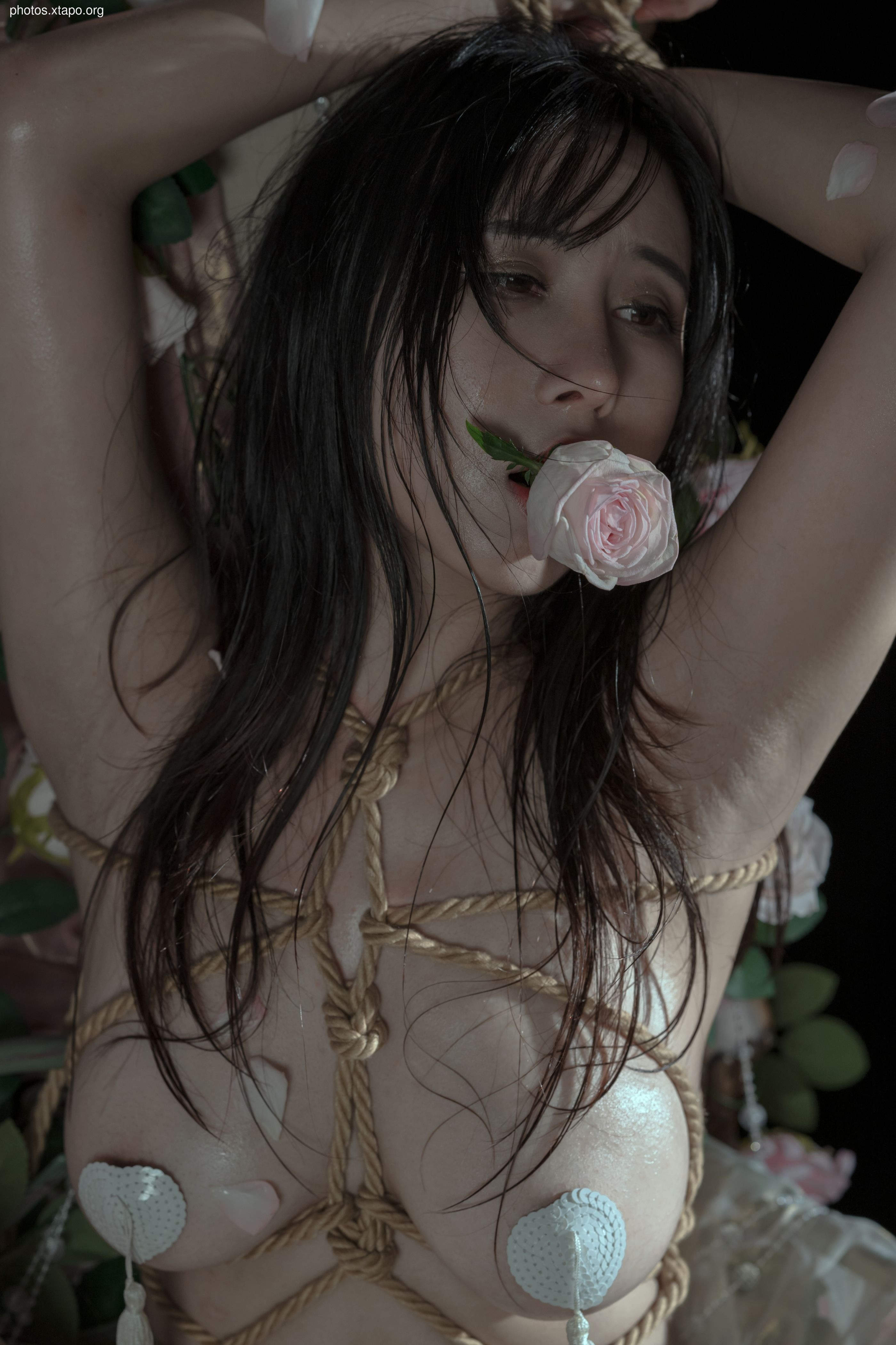 Yunxi Creek -Milk Peach Rose Rope Art 50p1v -933MB