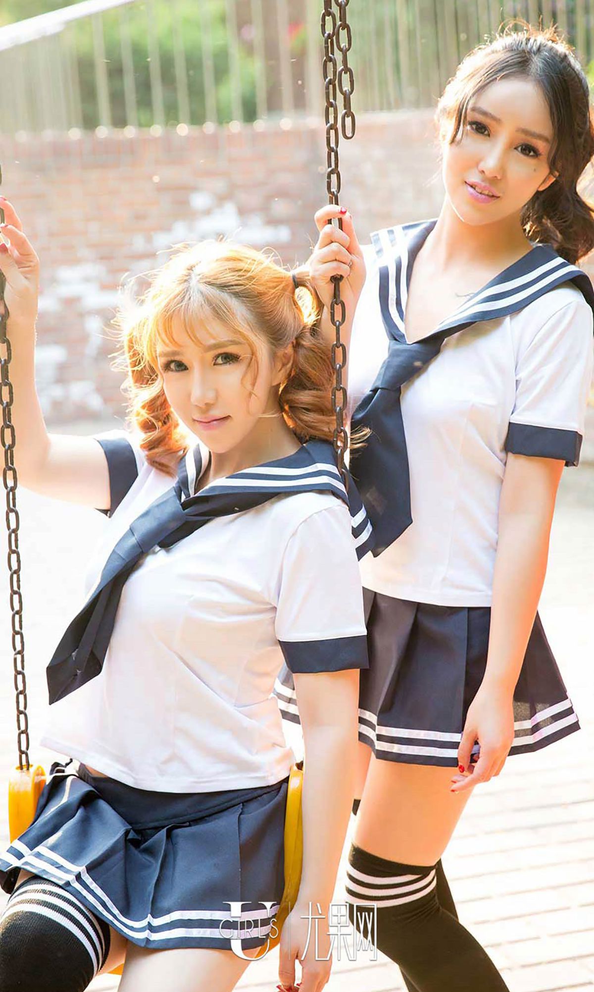 Han Enxi & amp; Mia (Wang Dingding) Twin Temptation Aisu Ugirls No.354