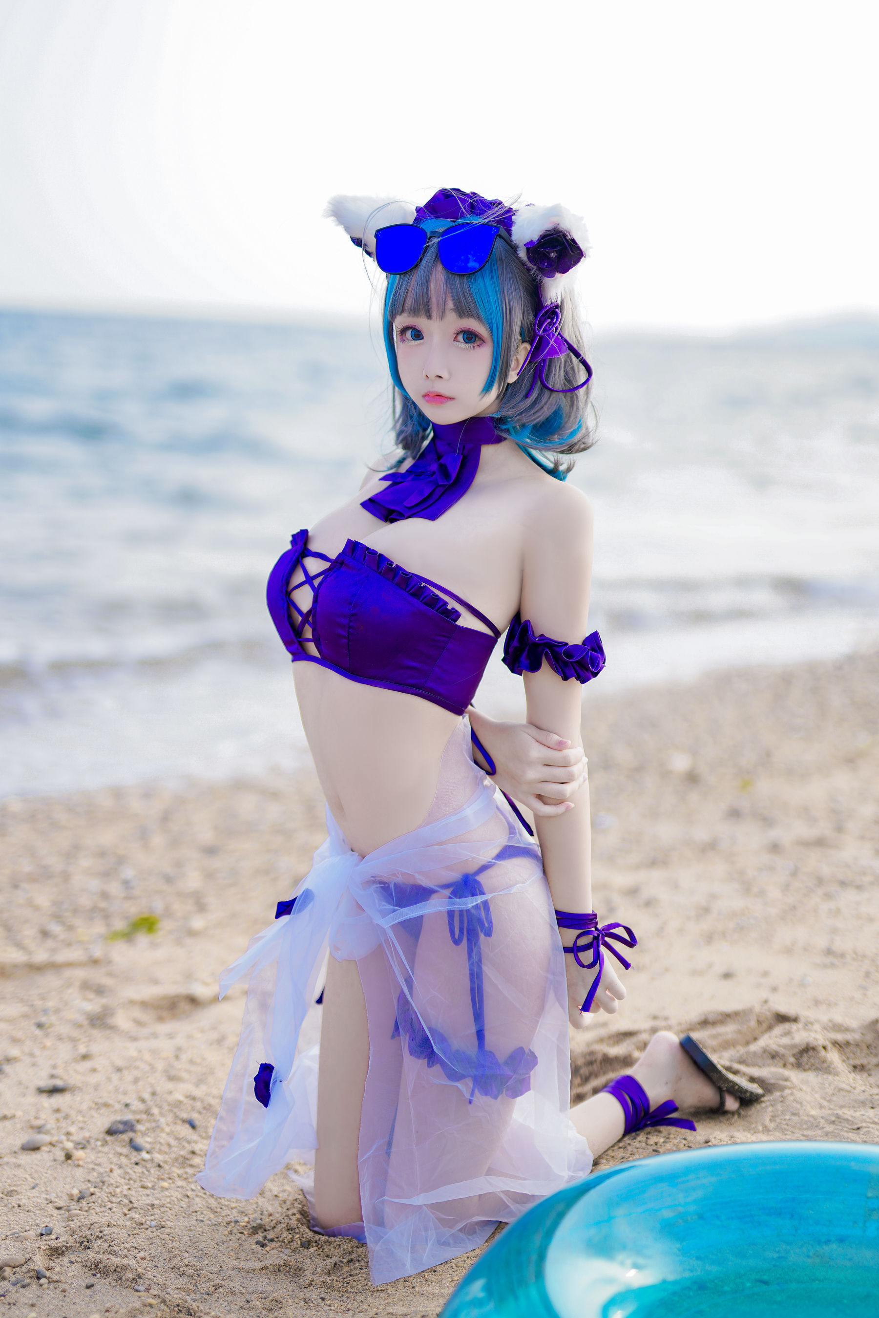 COS Welfare COSPLAY Renai Jiao -Chai County Cat Swimsuit