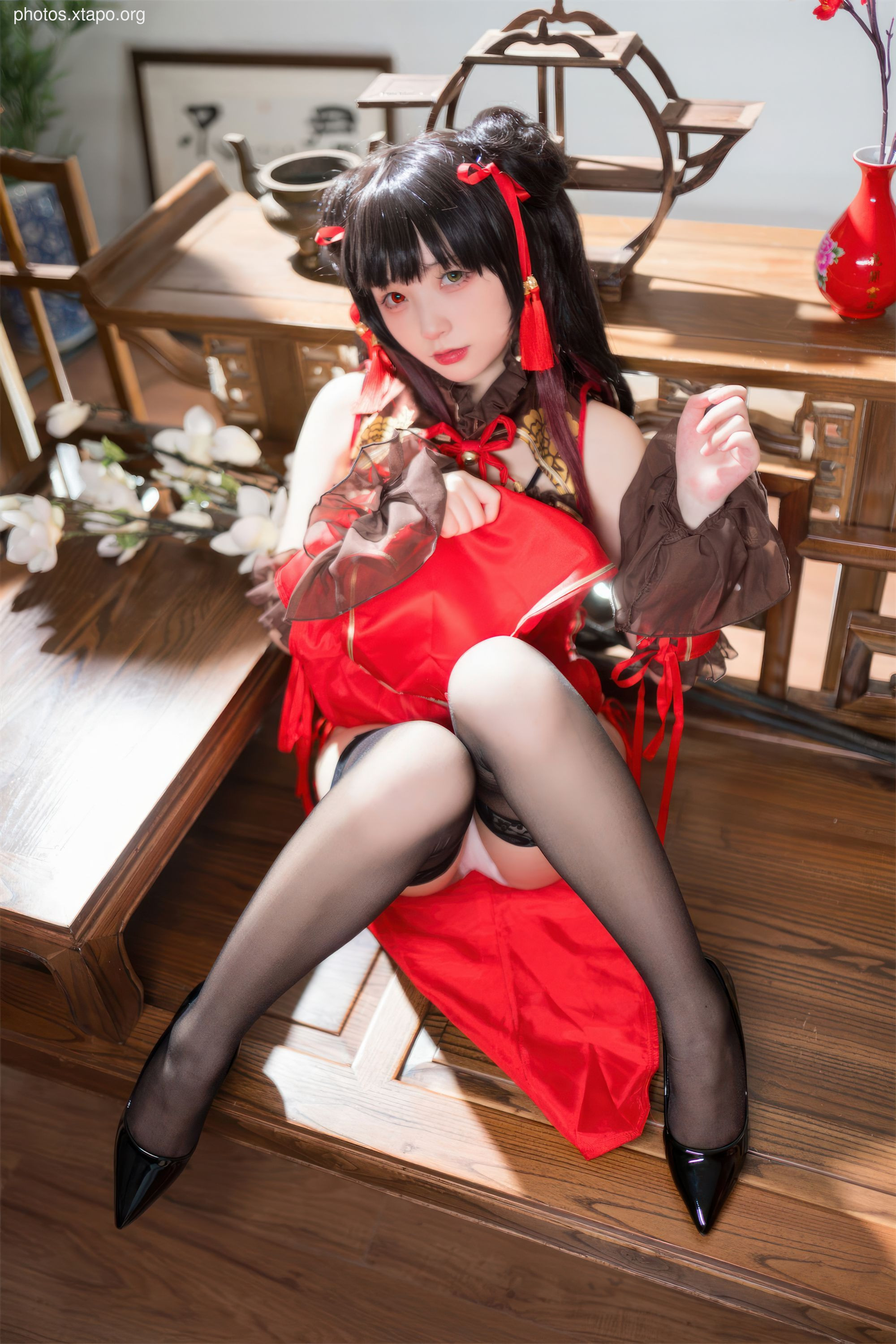 Flower Bell Tokisaki Kurumi Cheongsam 66P