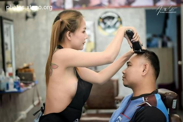 Sexy Barber Shop At Chonburi Thailand