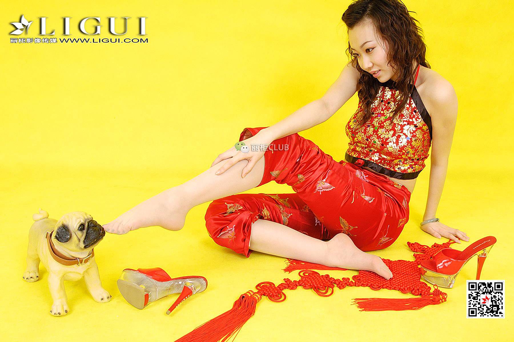 Lulu Spring Festival Foot Ligui Internet beauty