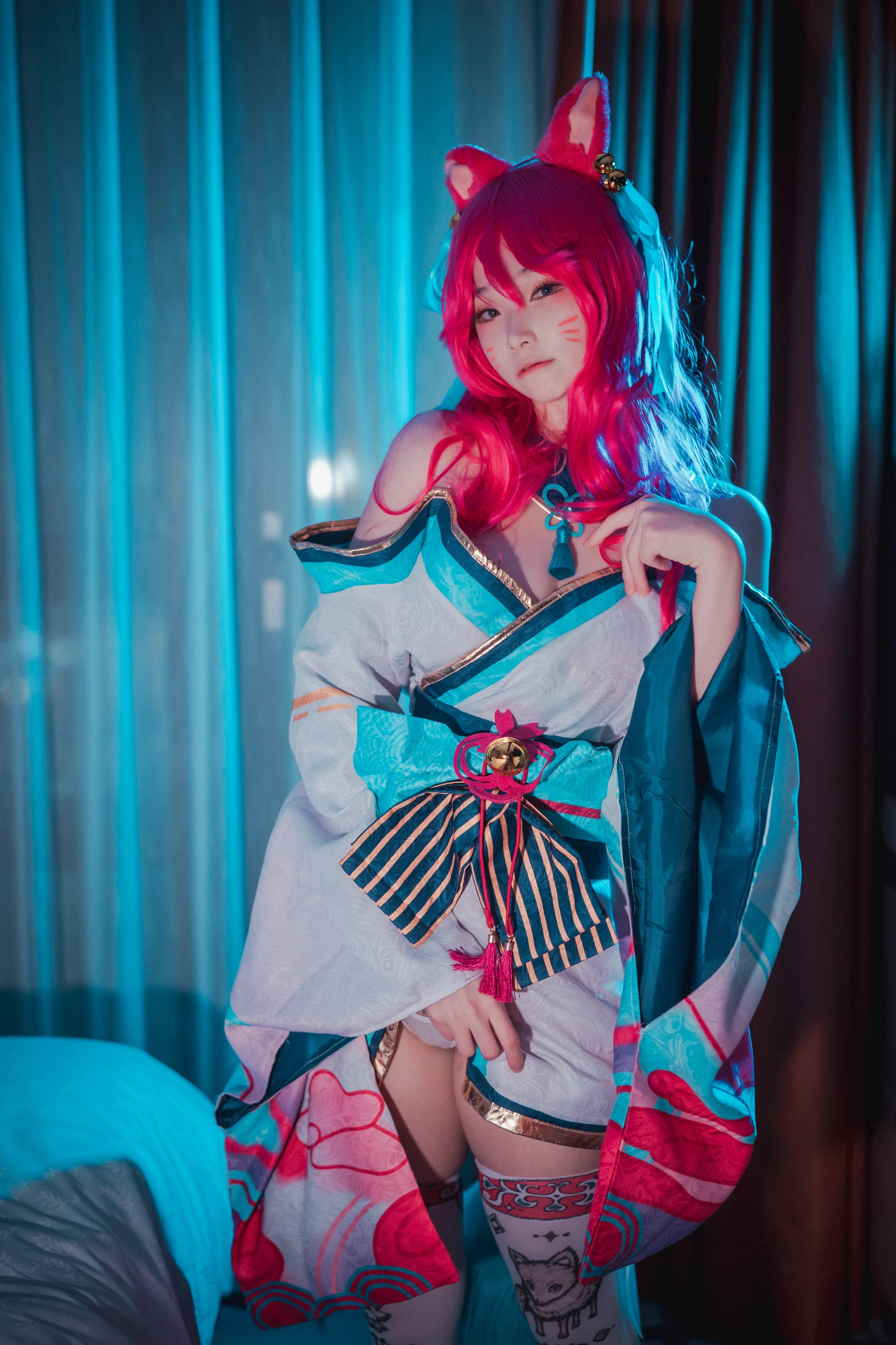 DJAWA Photo – Bambi (밤비) : “Spirit Blossom Ahri (League of Legends)” 145P