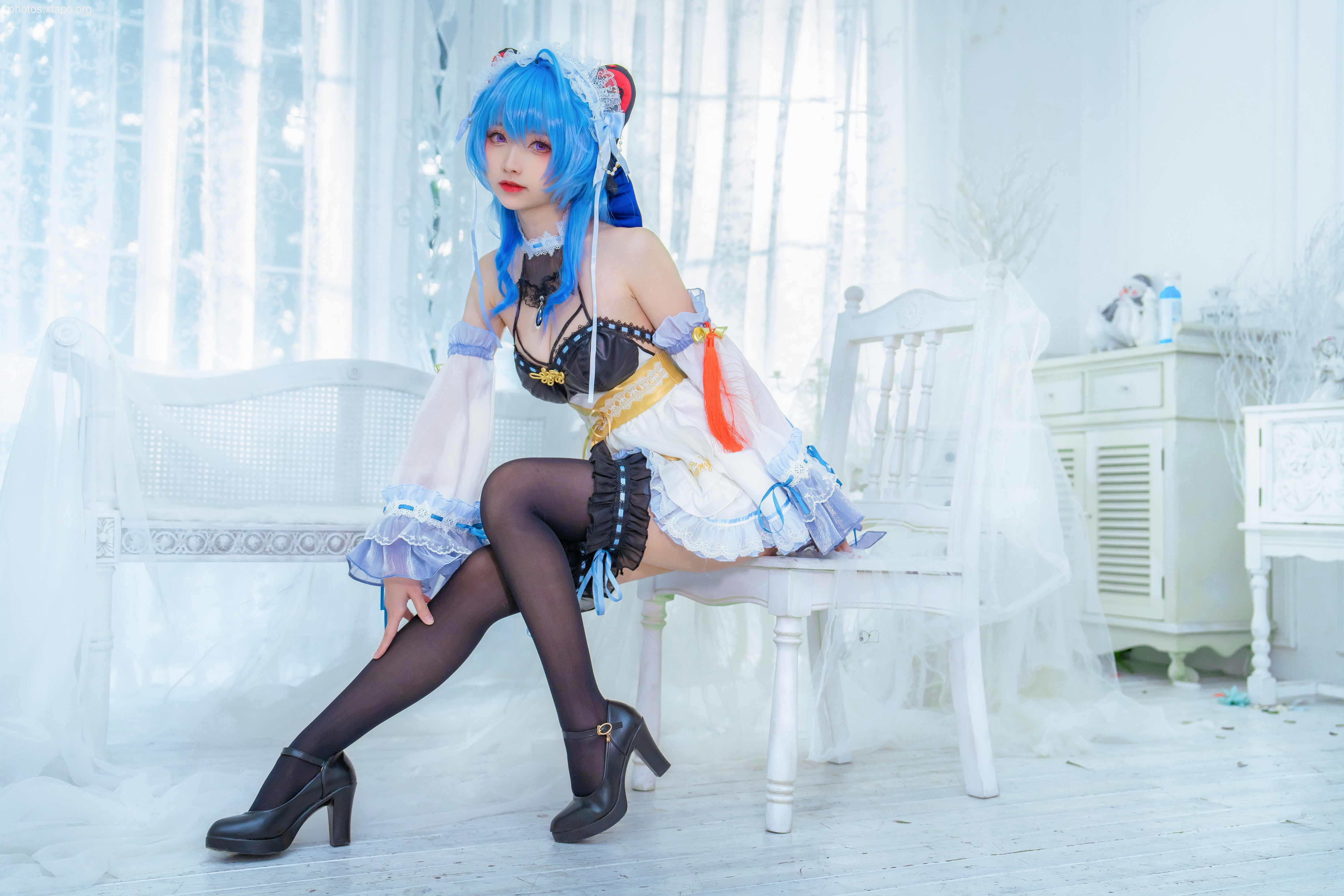 Large roll small roll Ganyu maid 20P-160MB