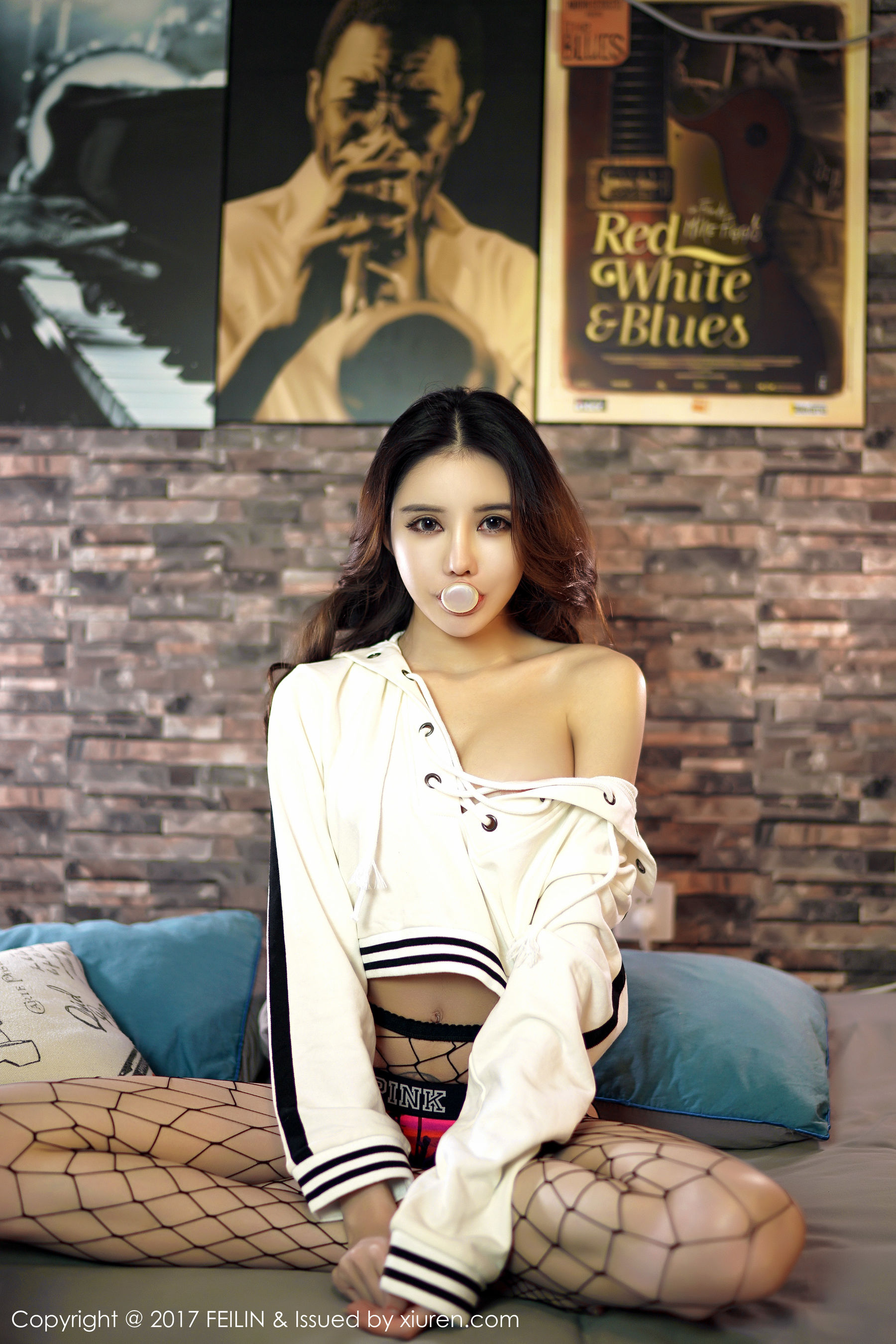 G dry and dry grid pantyhosethong 囡 Feilin vol.101