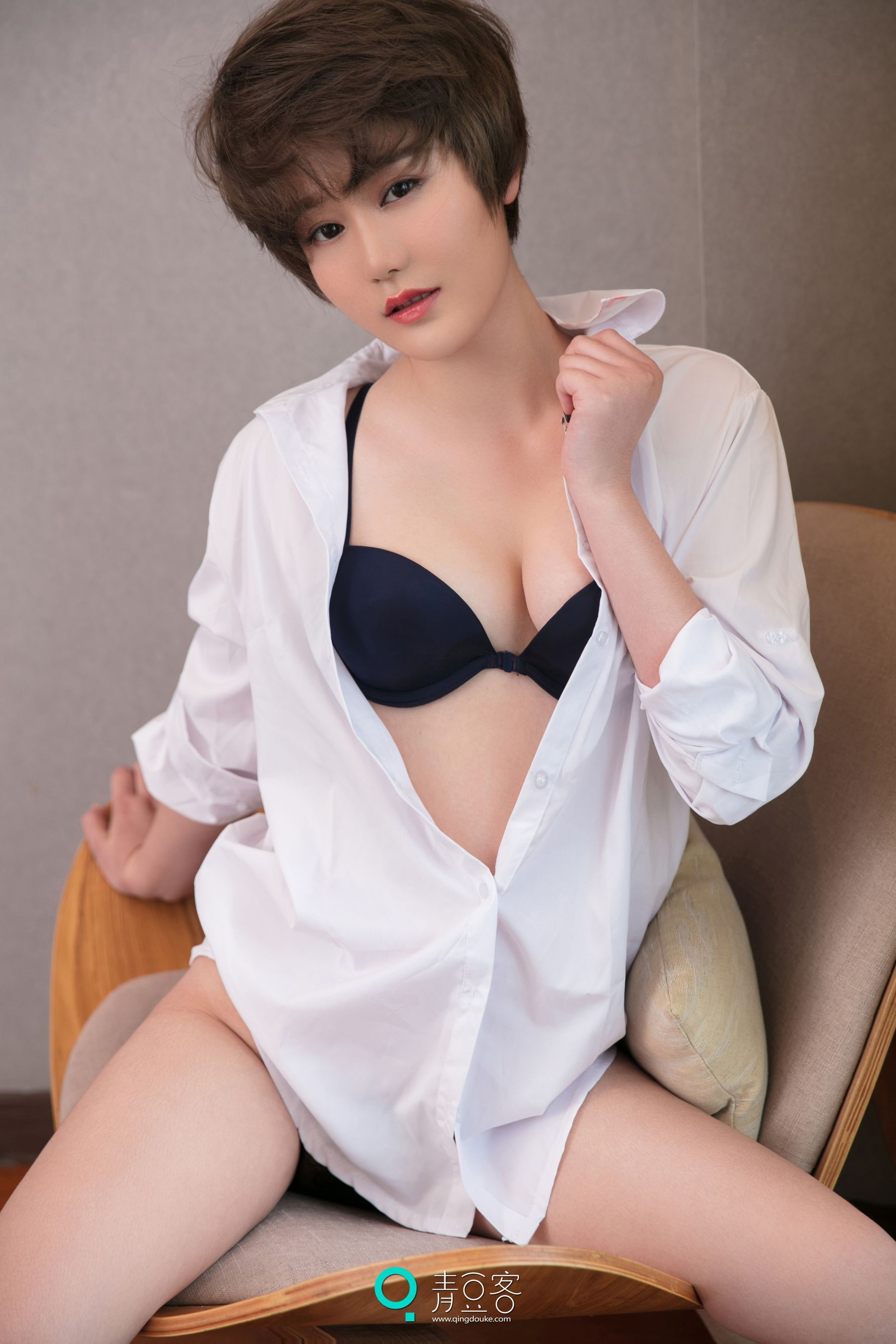 Yaoyao Short Hair Tender Model Qingdouke