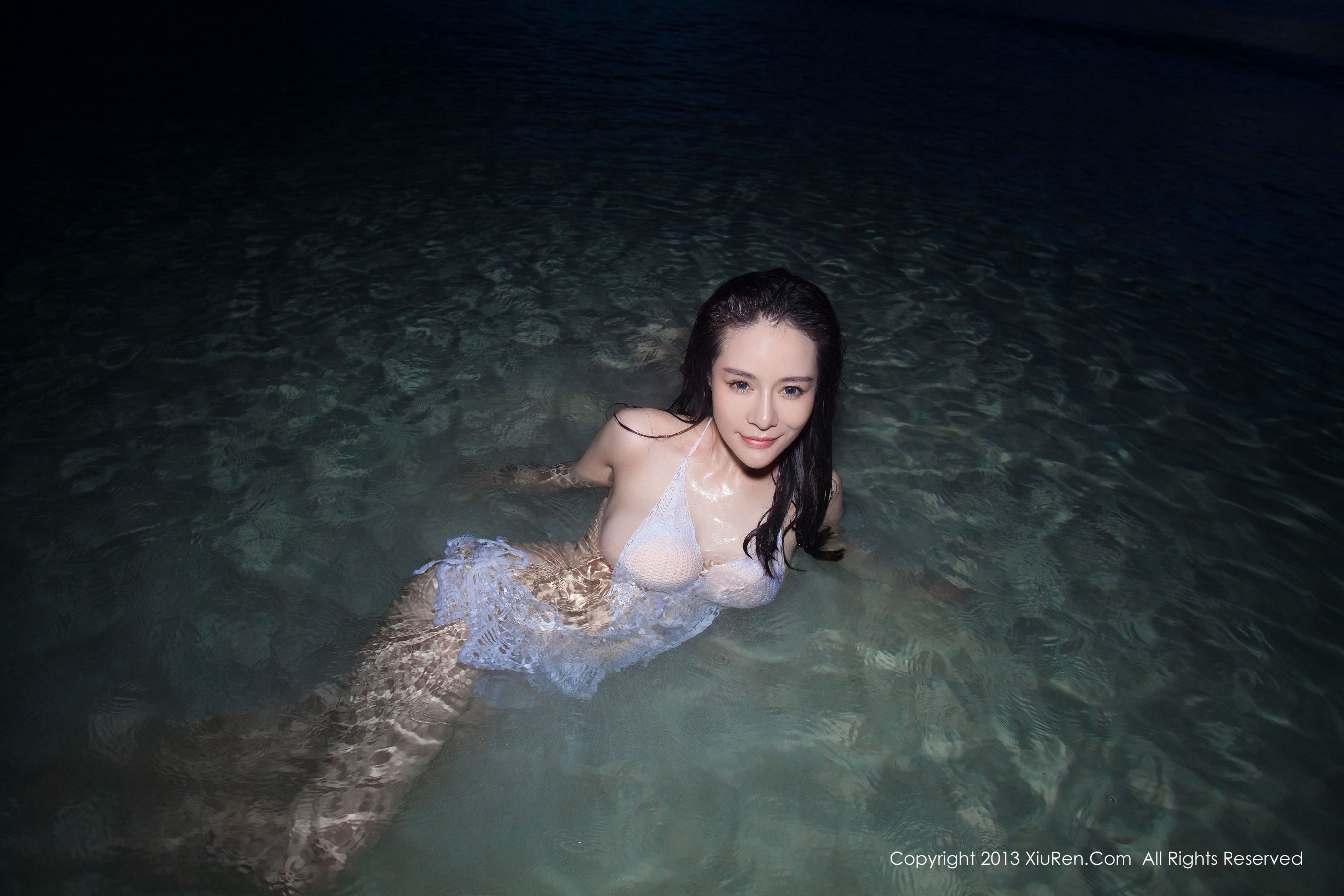 nancy small -seaside beautiful Bikini series Xiuren No.069