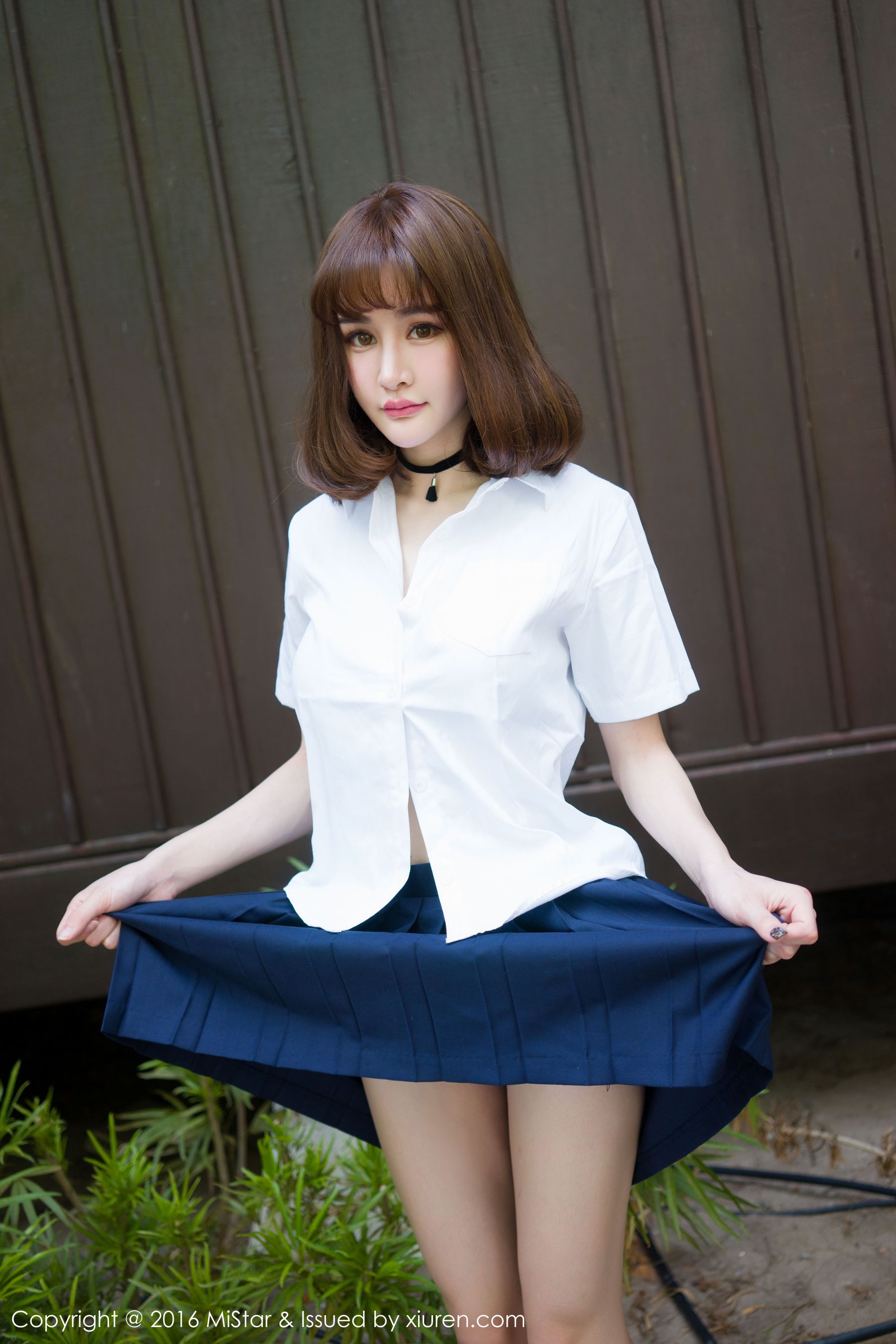 Cheryl Green Tree Langkawi Travel bikinischool uniform Meiyan Club Mistar Vol.076