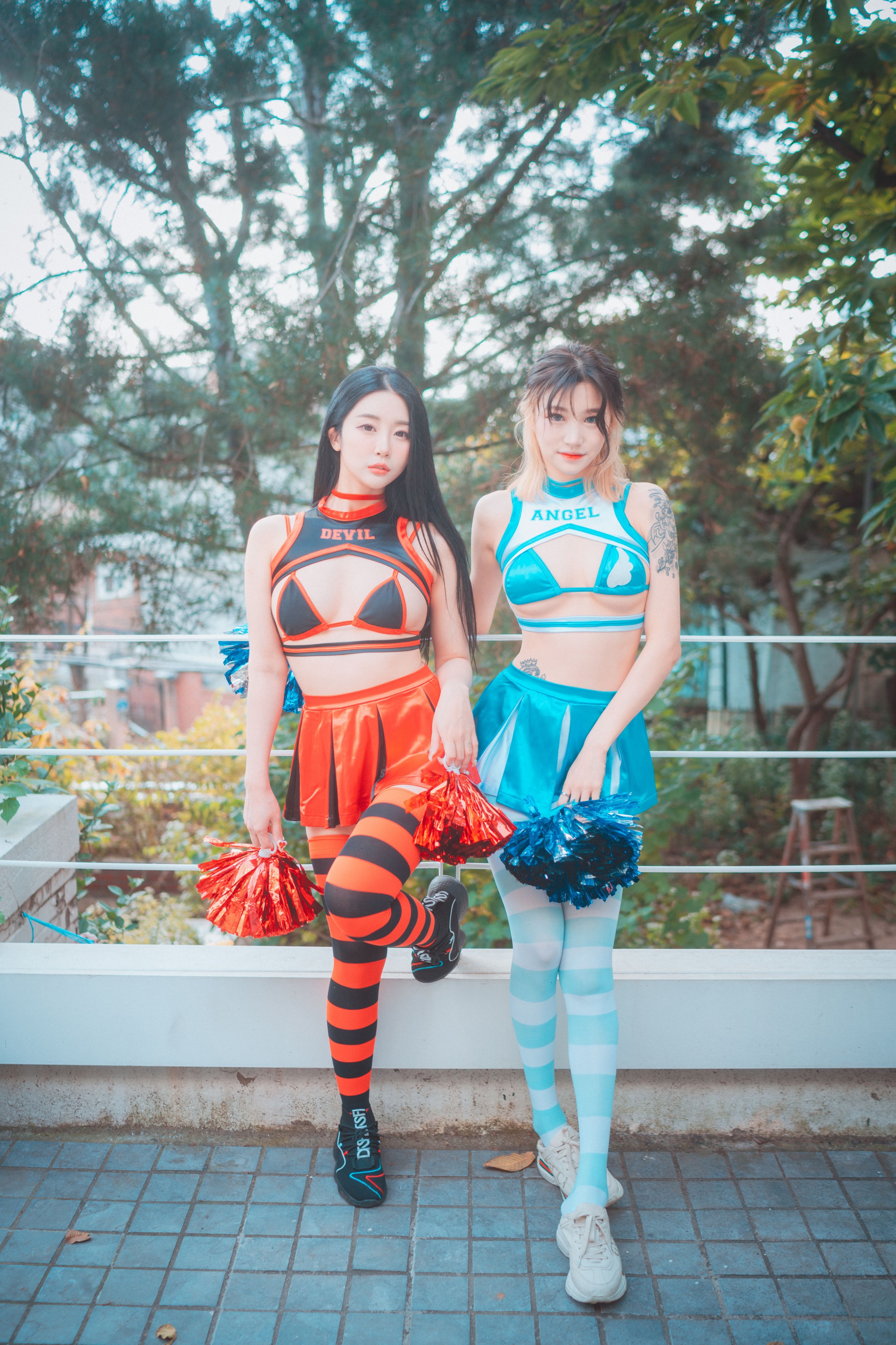 Bomi (보미) - Djawa Tae Ri (태리) Devil 666 & Amp Angel 777 80P-1.40GB