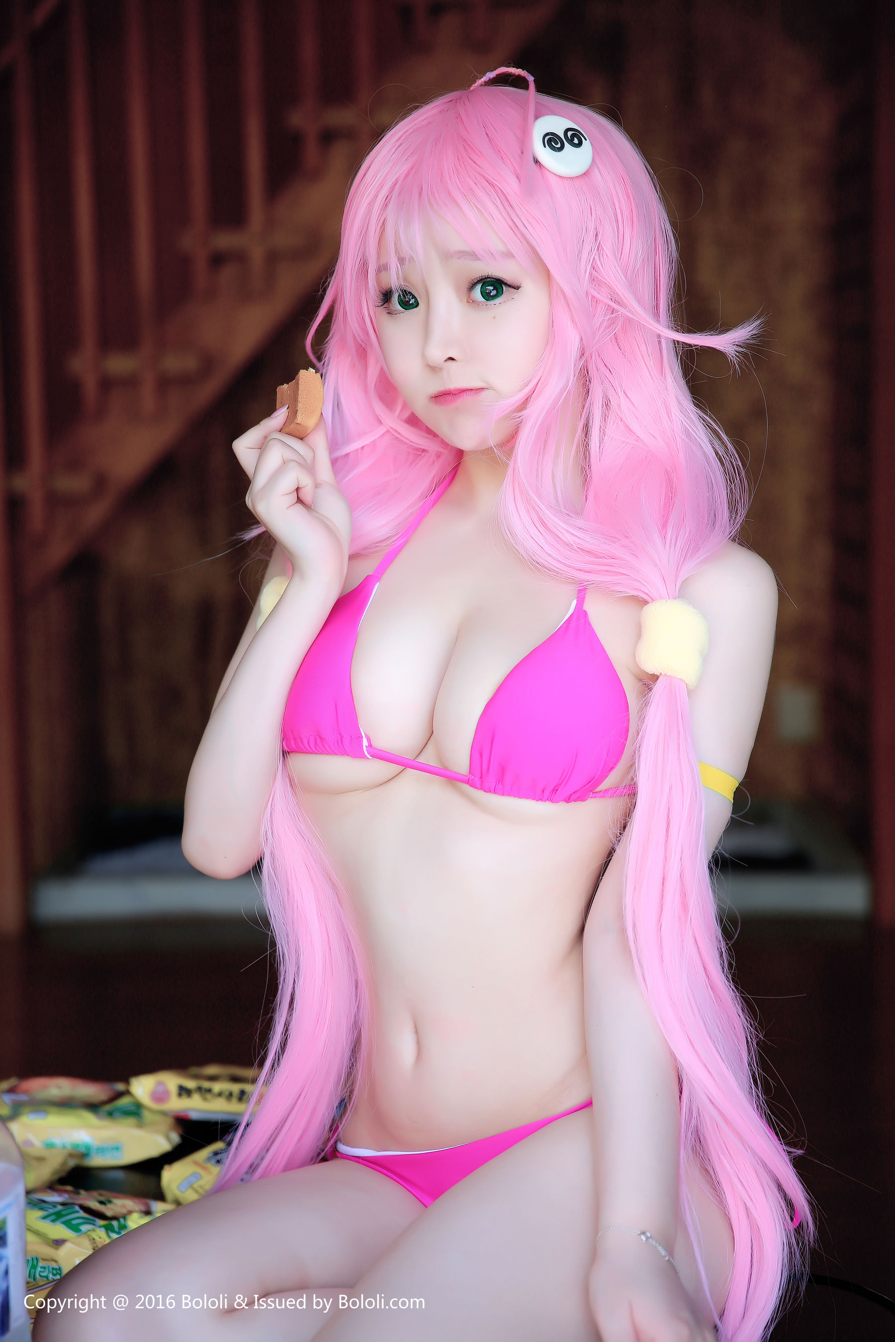 Liu Yanqi COS Pack King Girl-菈菈 Bololi Polo Society bol.094