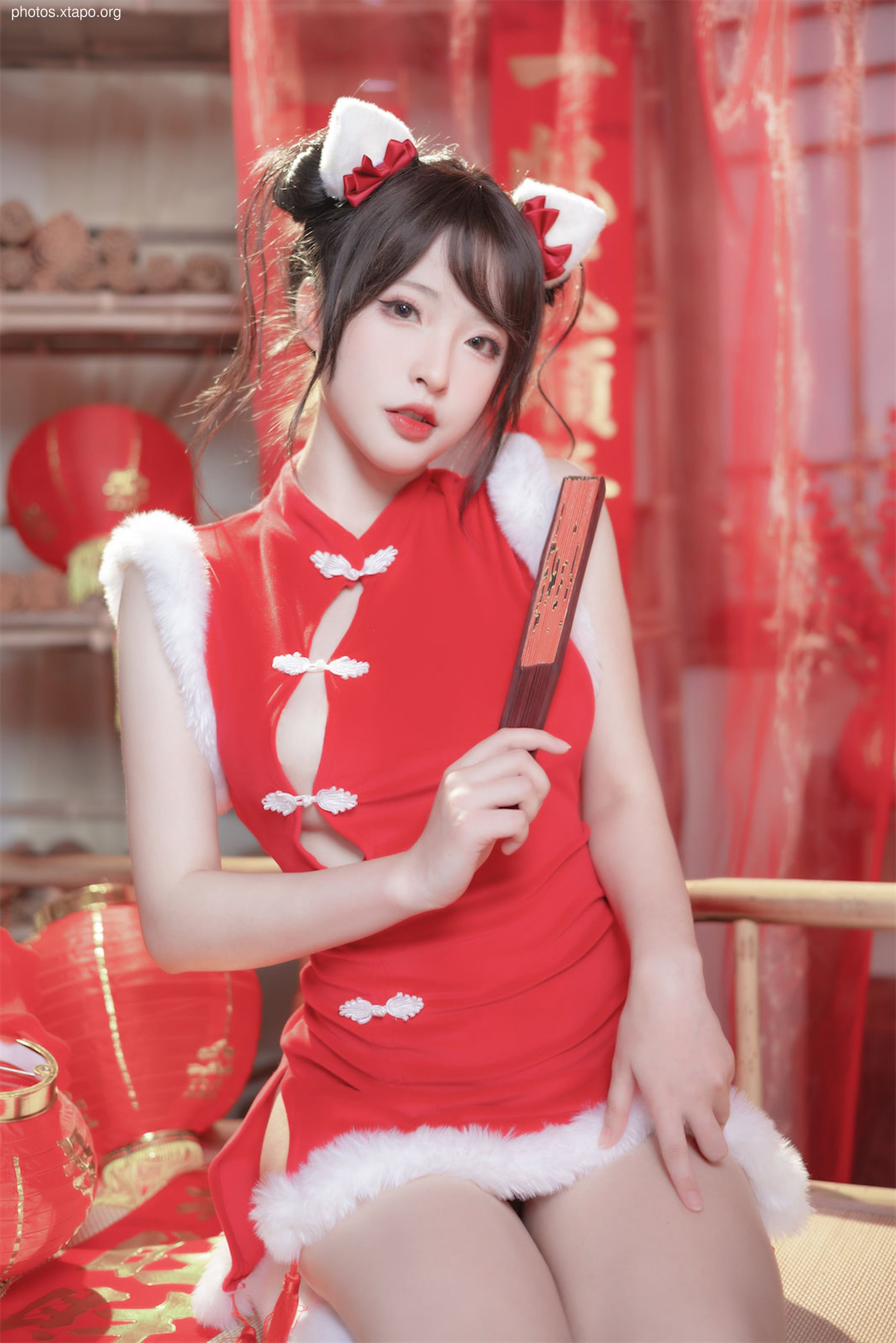 Shimizuya 2023 New Year Cheongsam 77P-770MB