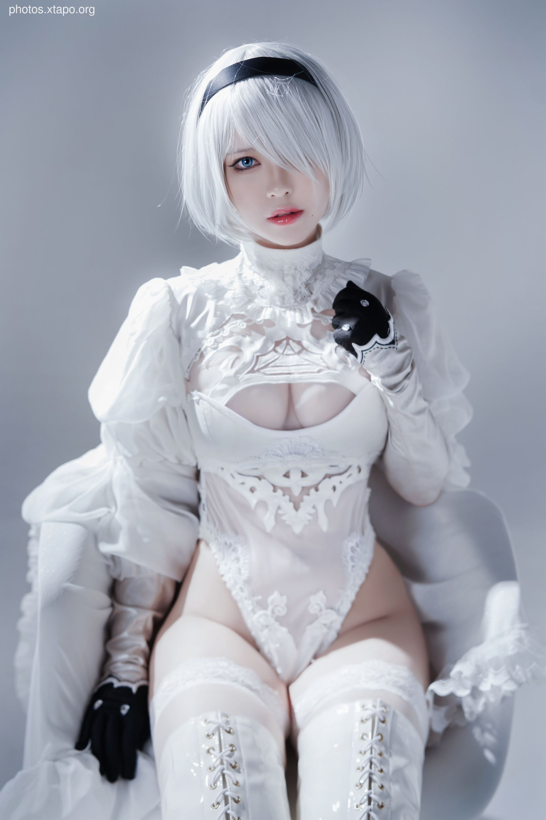 Hanbanzi - Automata ヨルハ No. 2 Type B White Dress 51P-91MB