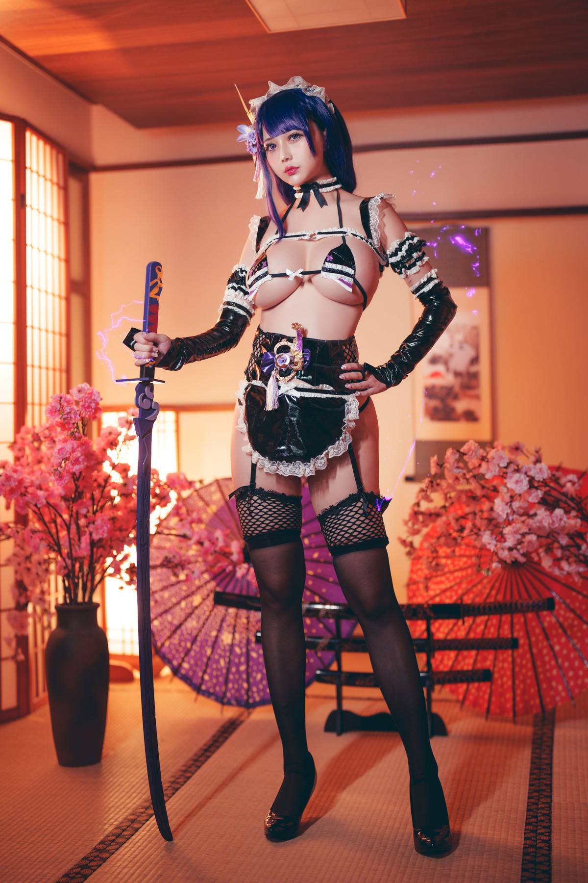 Cosplay Okita Rinka Rinka Thunder General