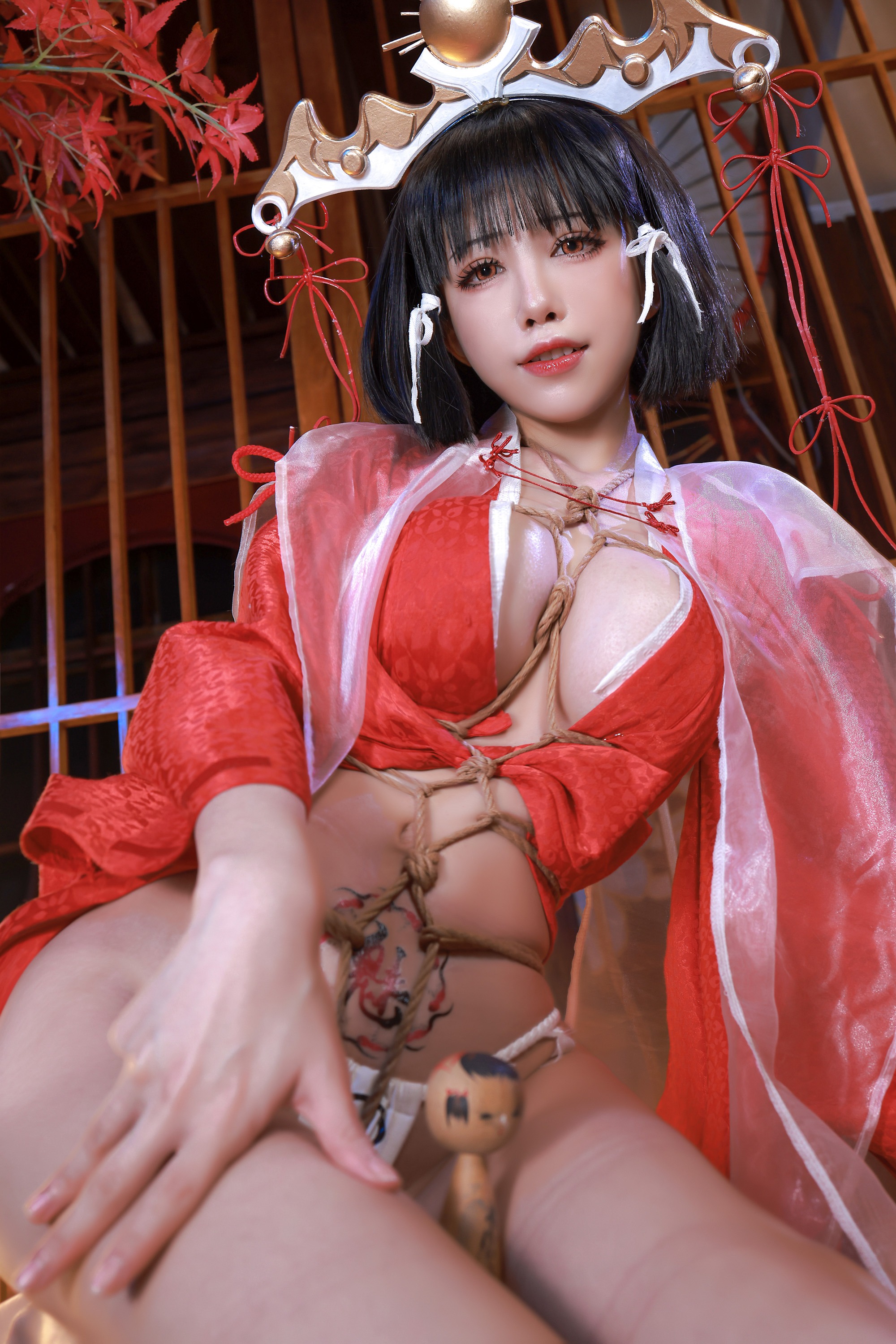 水淼aqua - Black Beast Kaguya Miko [98p]