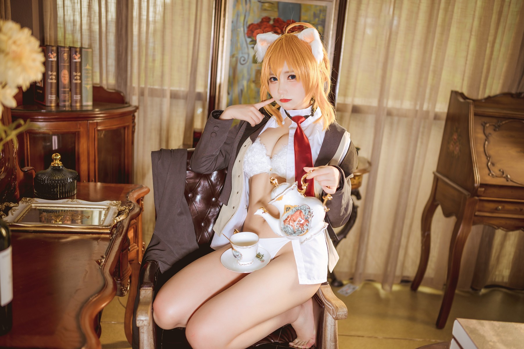 Is it a bear cub? Cosplay Konoe Ang