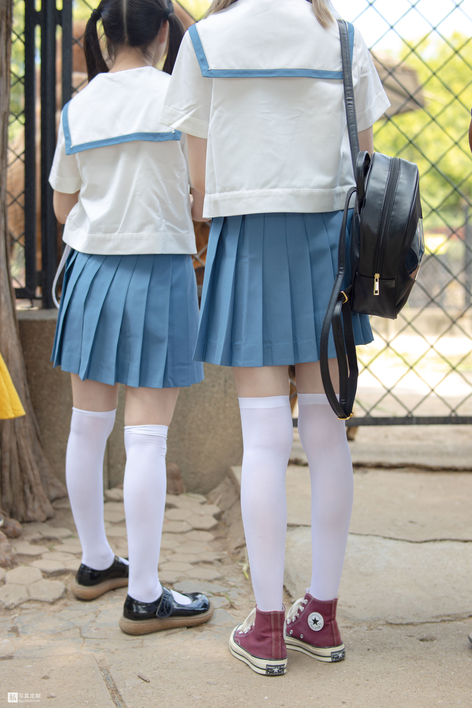 Mori Consortium JKFUN-025 Mo Mo & amp; AIKA 80D white silk overweight socks