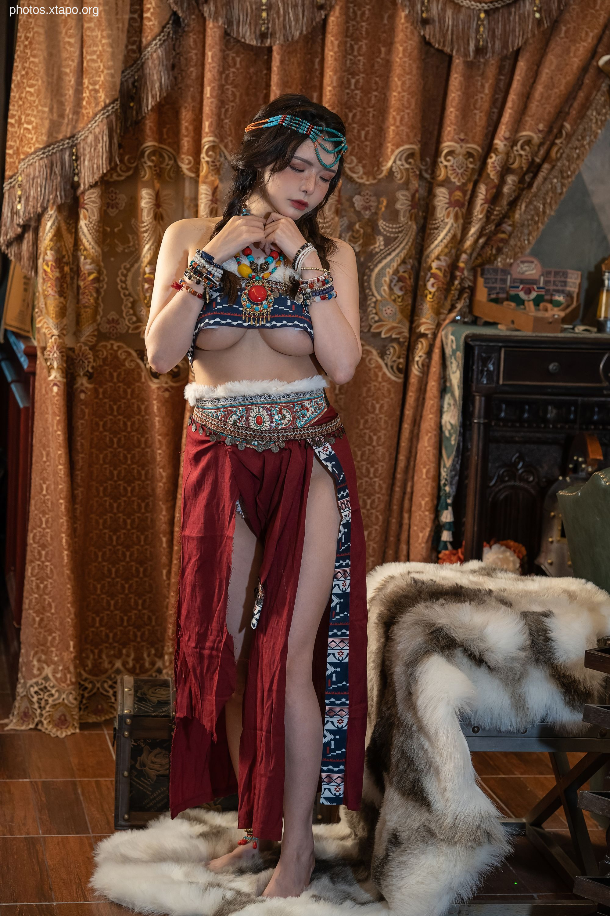 Autumn and Corgi (Xia Xiaoqiu Qiuqiu) -The freckles girl 34P -465MB