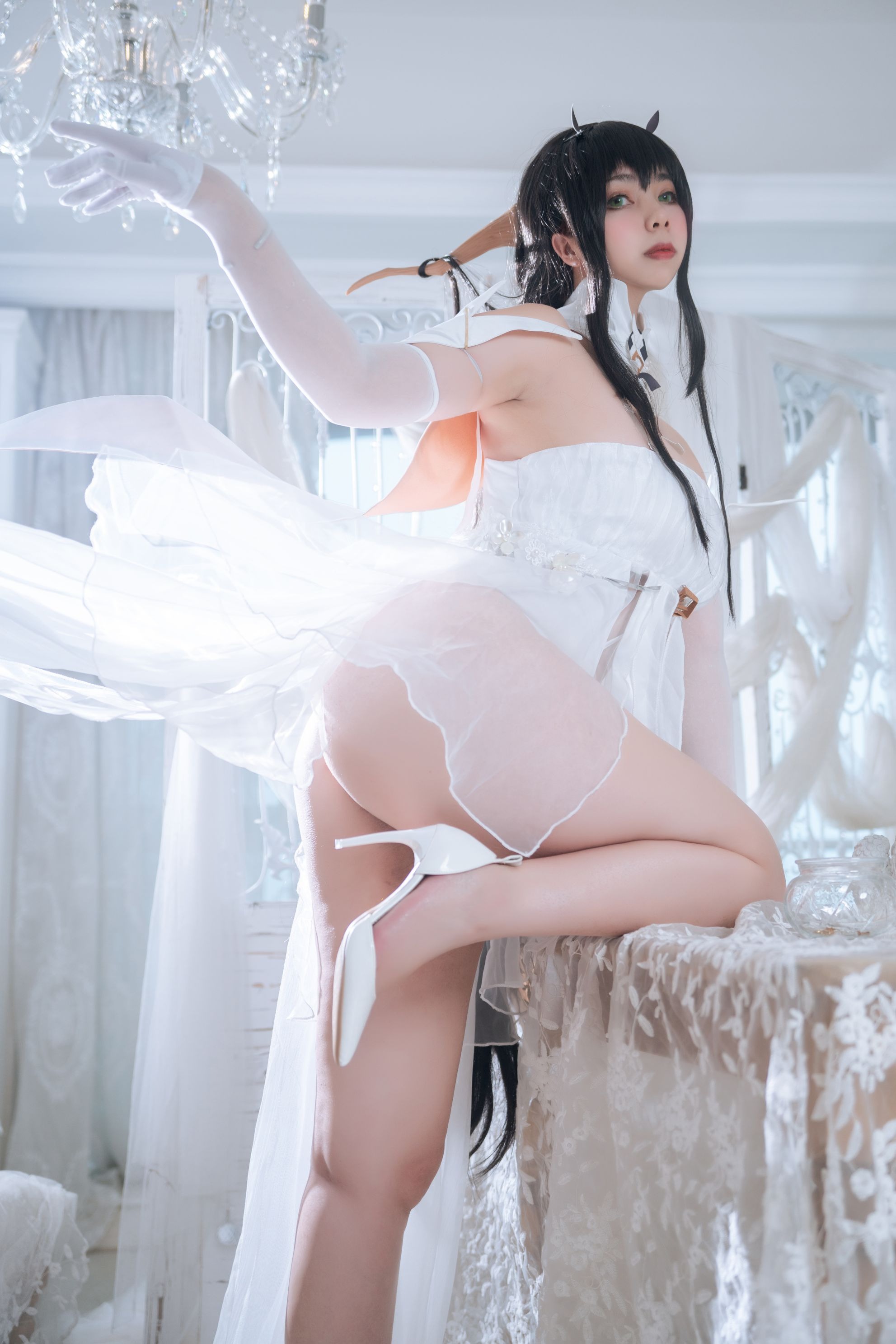 Charm Hitomi Meroko 001 Blue Line Real Estate 53P-486MB