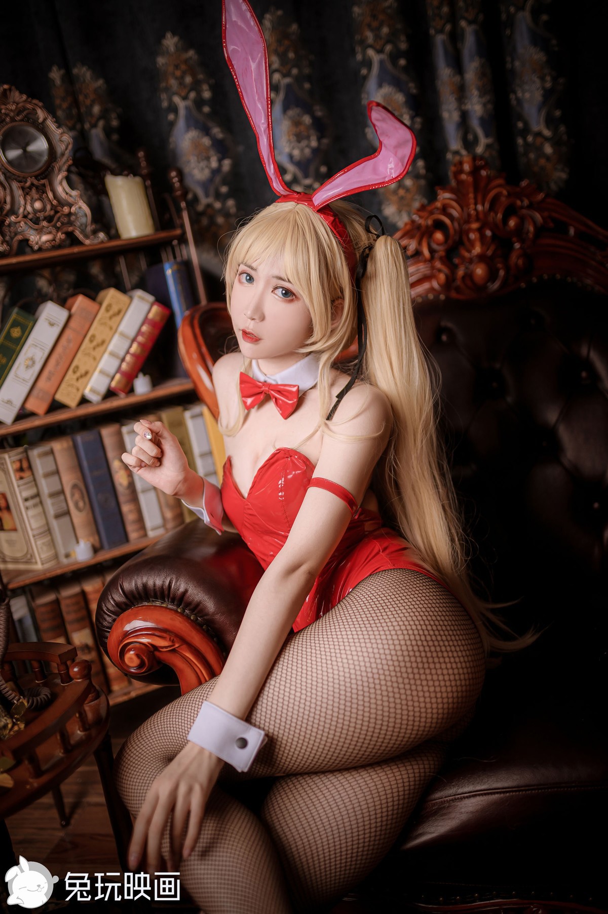 Rabbit Play Movie Cosplay Bunny Girl Red and Black