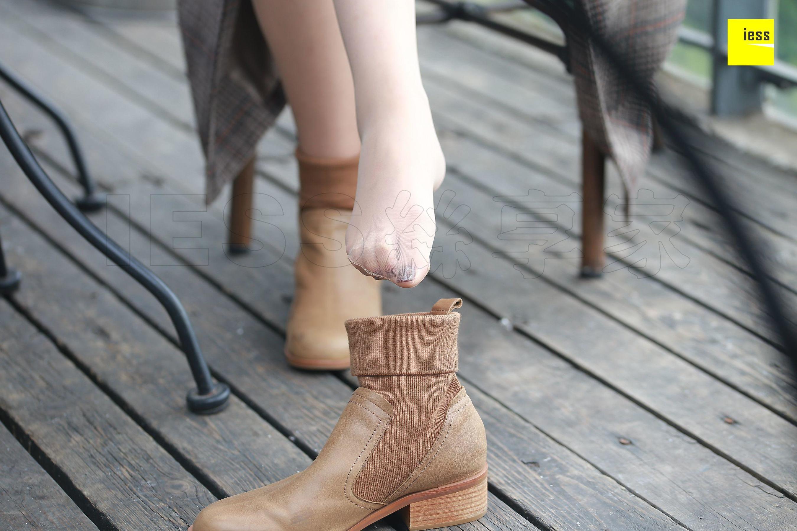 Purple Purple Domineering Short Boot Pork Different Thoughts to IESS Silk Enjoy Home 168