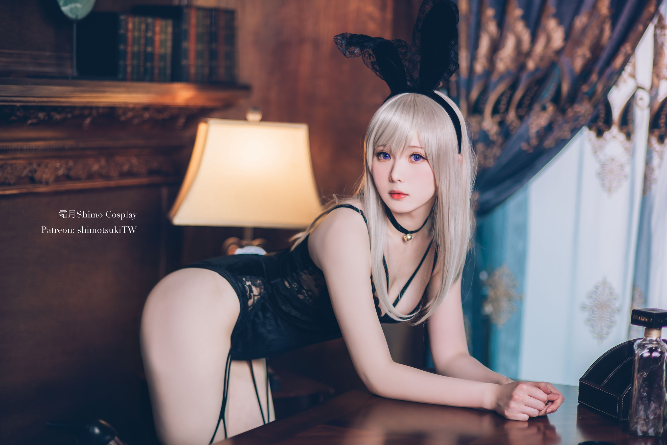 [COS Welfare] Weibo Girl Paper Cream SHIMO -Black Rabbit