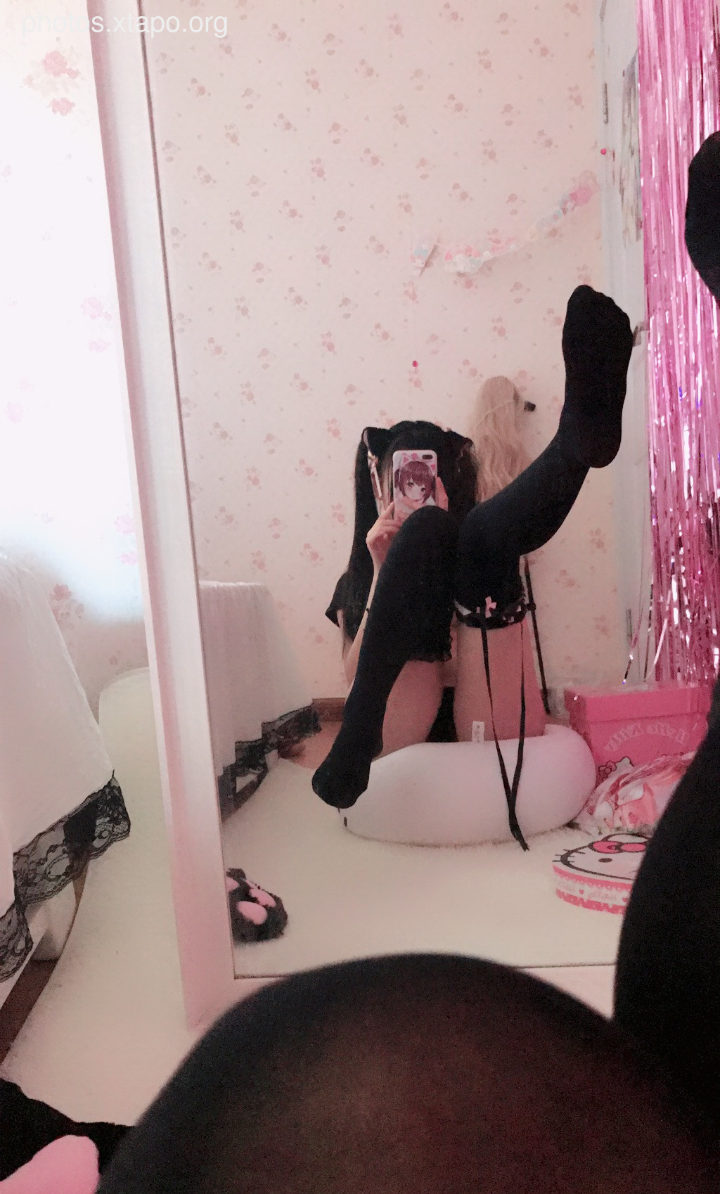 Double Ponytail Girls Saigao -2022 Spring Festival Special -Black Milk Milk